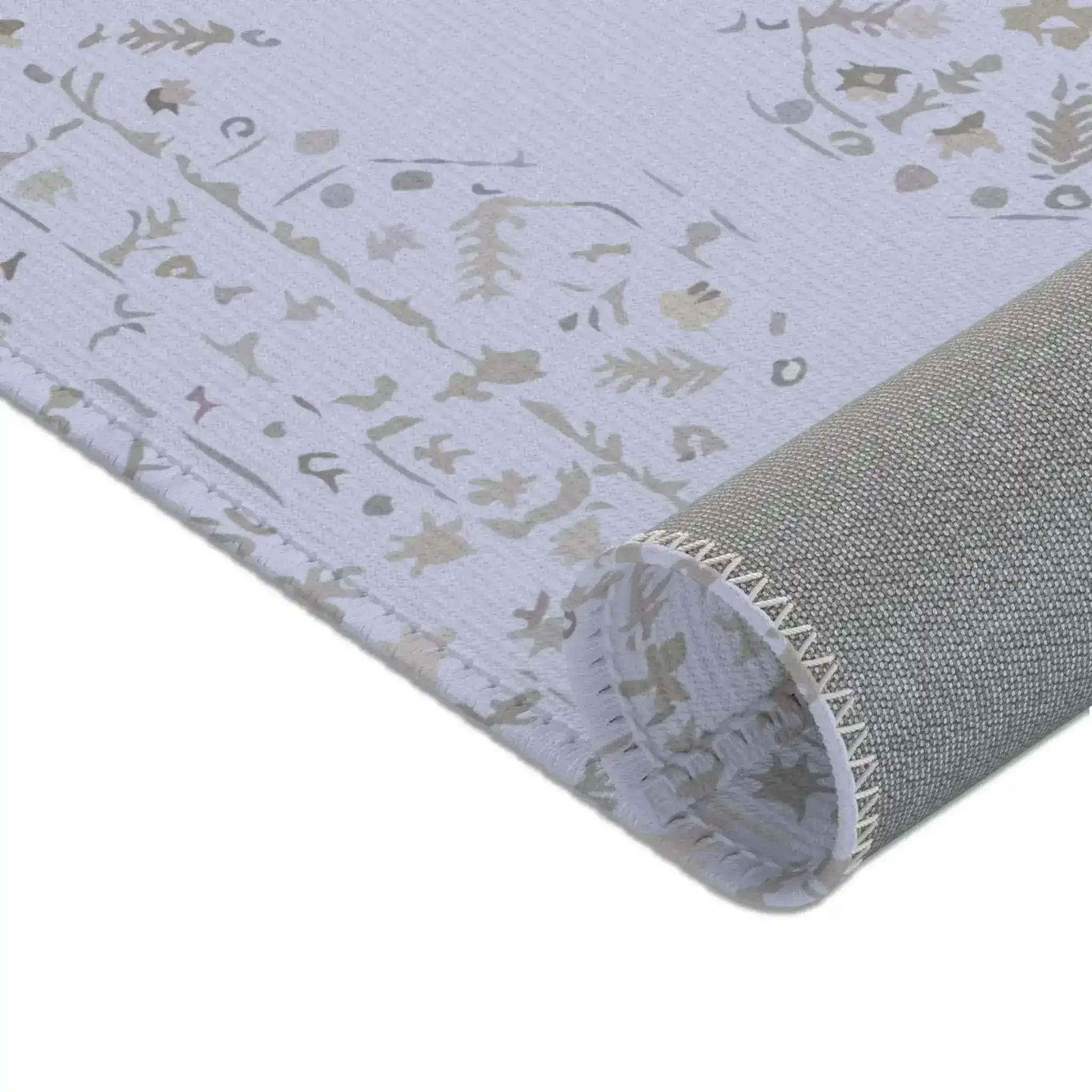 Lavender Fog Bloom Accent Rug - Image 7