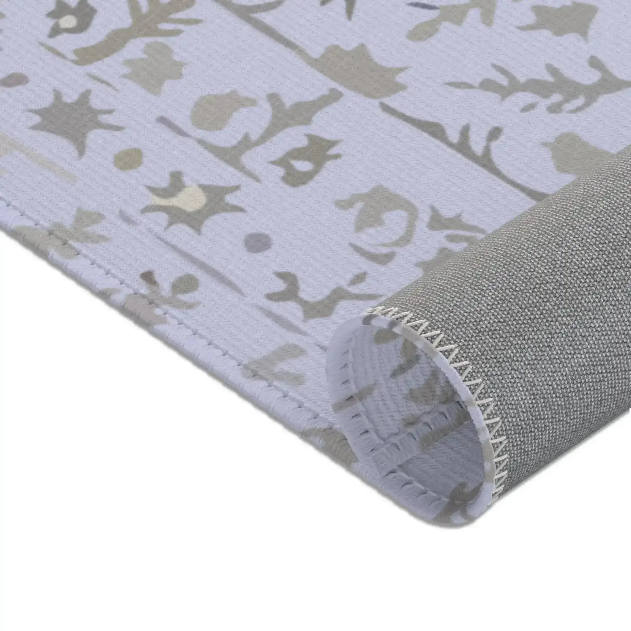 Lavender Fog Bloom Accent Rug - Image 9
