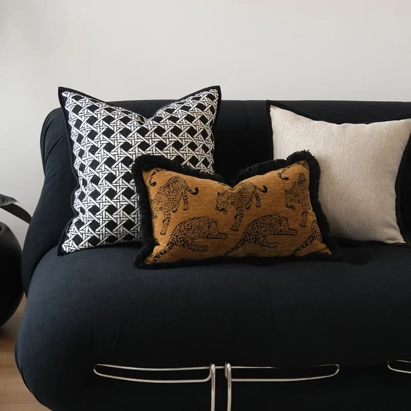Lavish Leopard Lounge Pillow Cover - Image 5