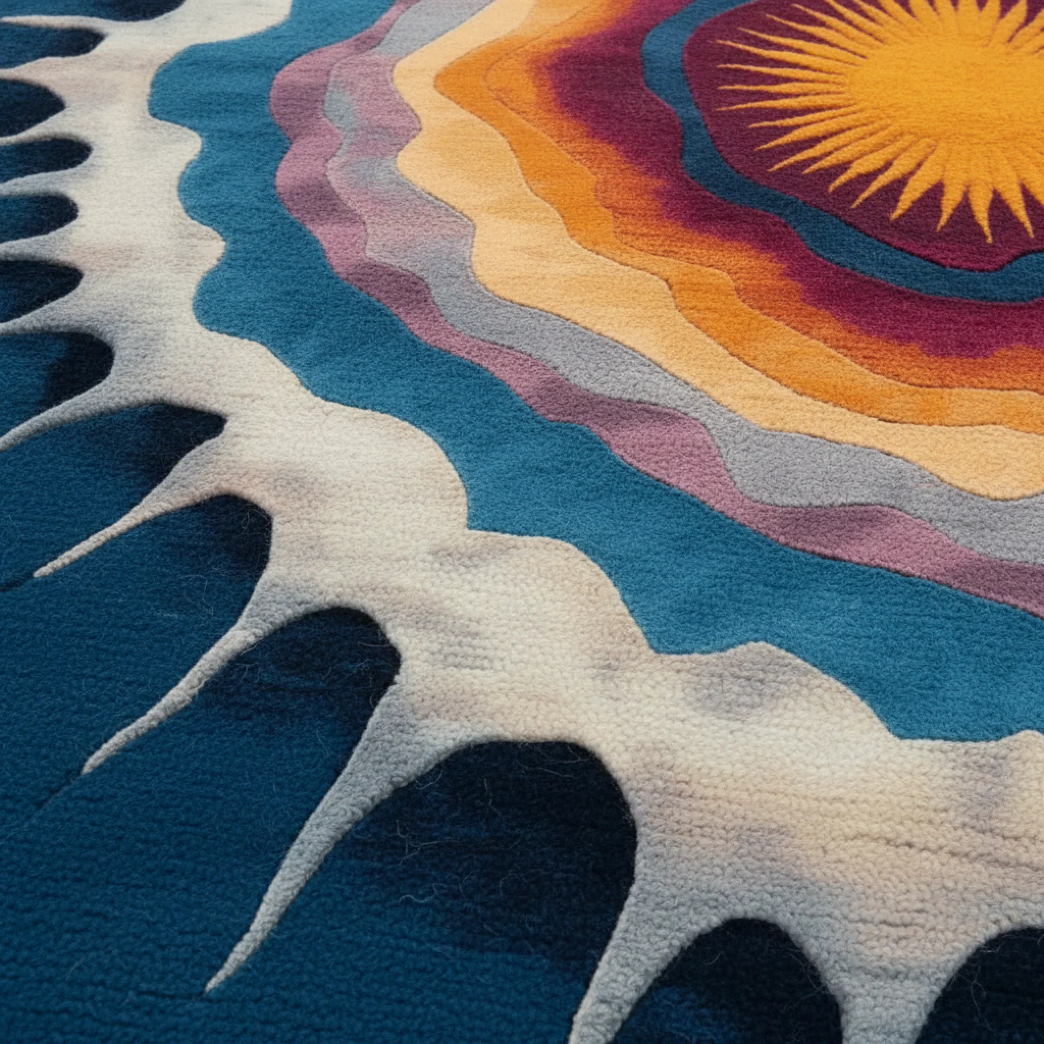Layers of Light Hand Tufted Rug - Image 3