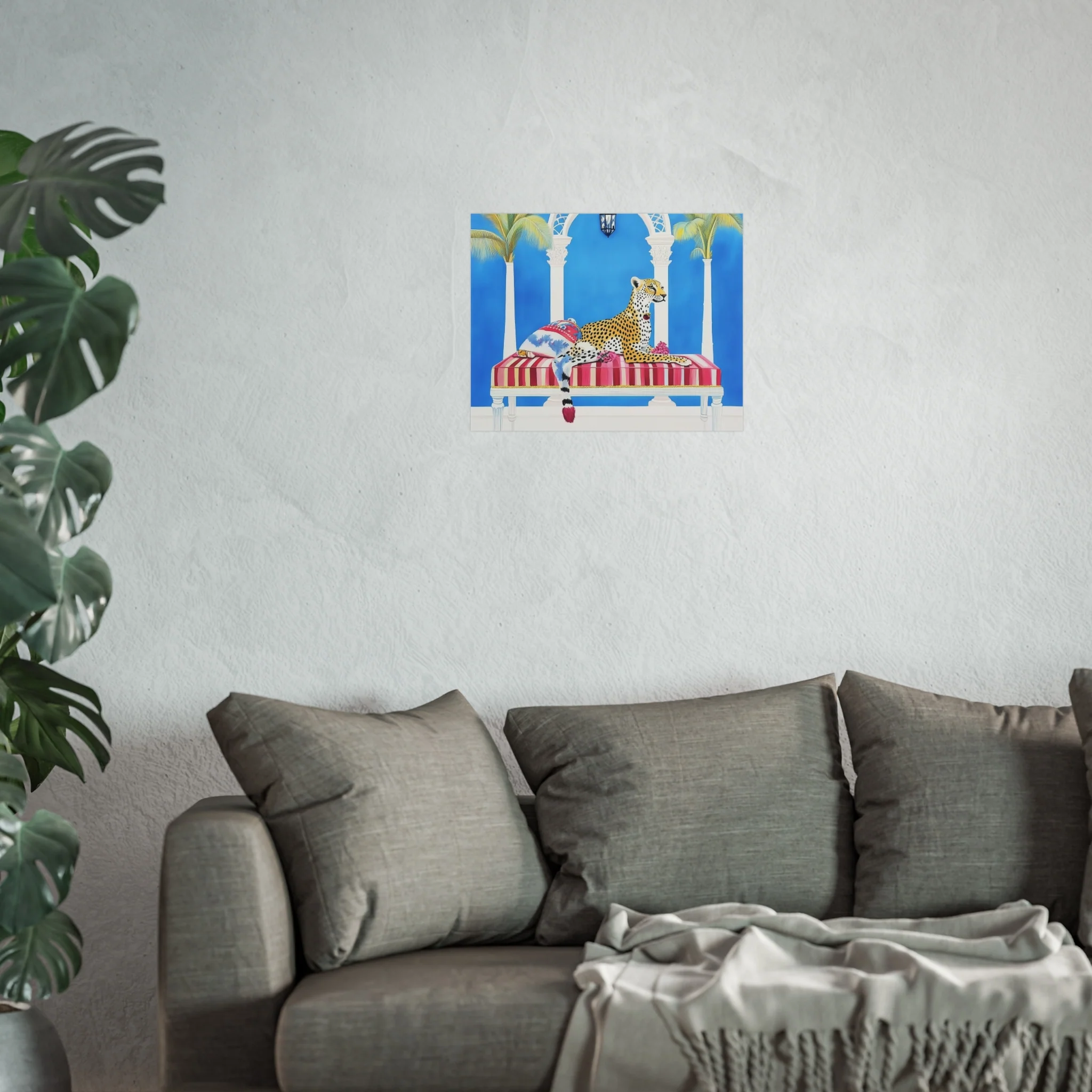 Leopard Lounge Escape Fine Art Poster - Image 17