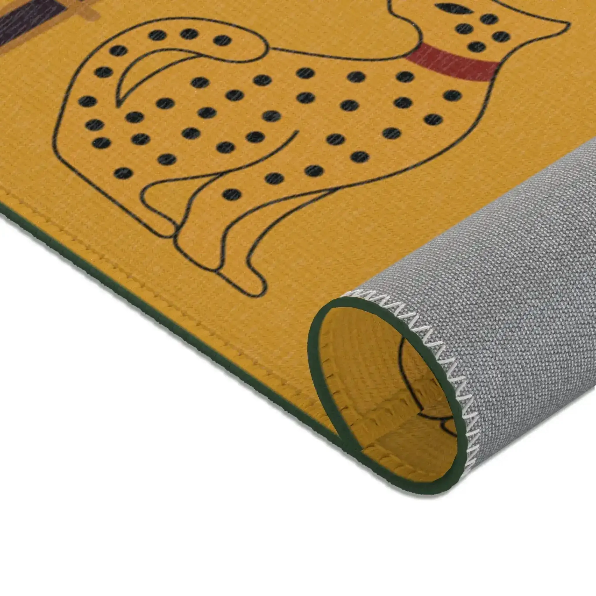 Leopards and Palms Border Accent rug - Image 9