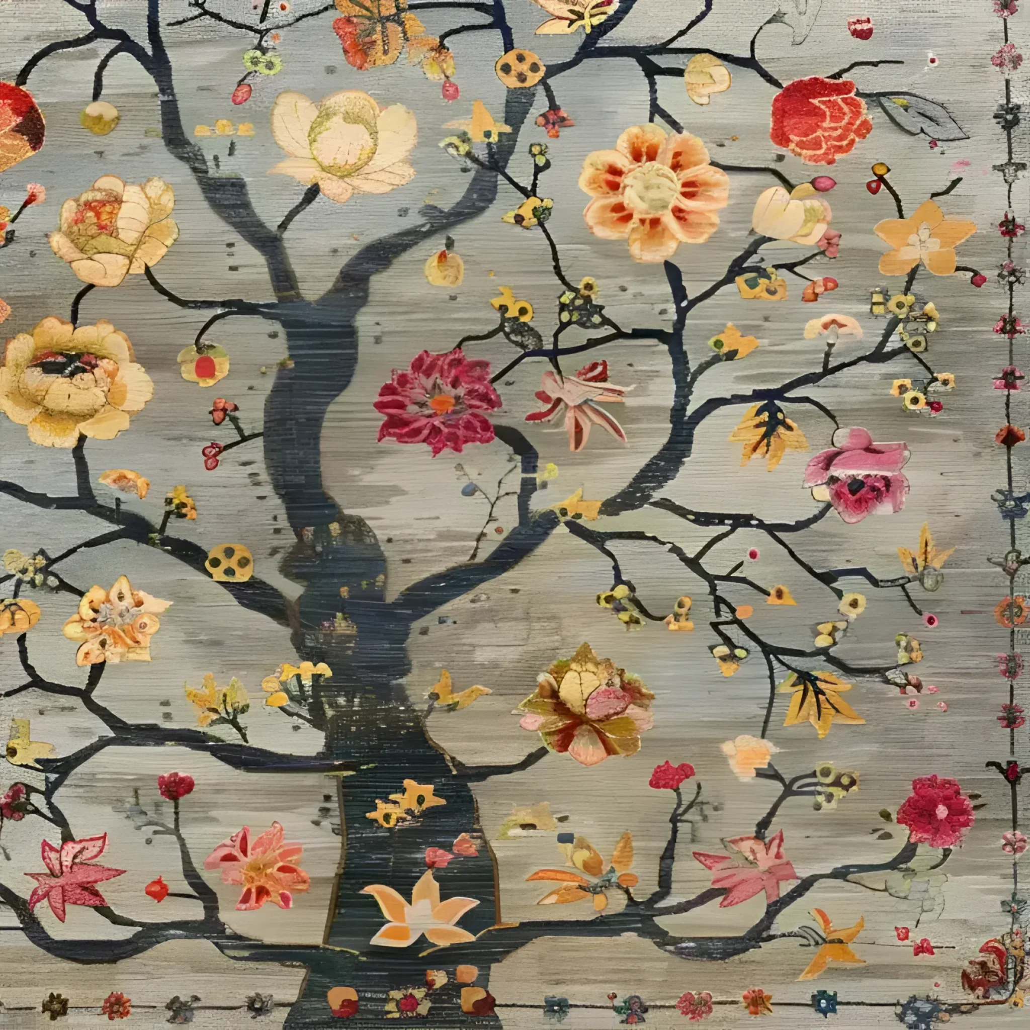 Life’s Embrace Tapestry Hand Knotted Area Rug - Image 6