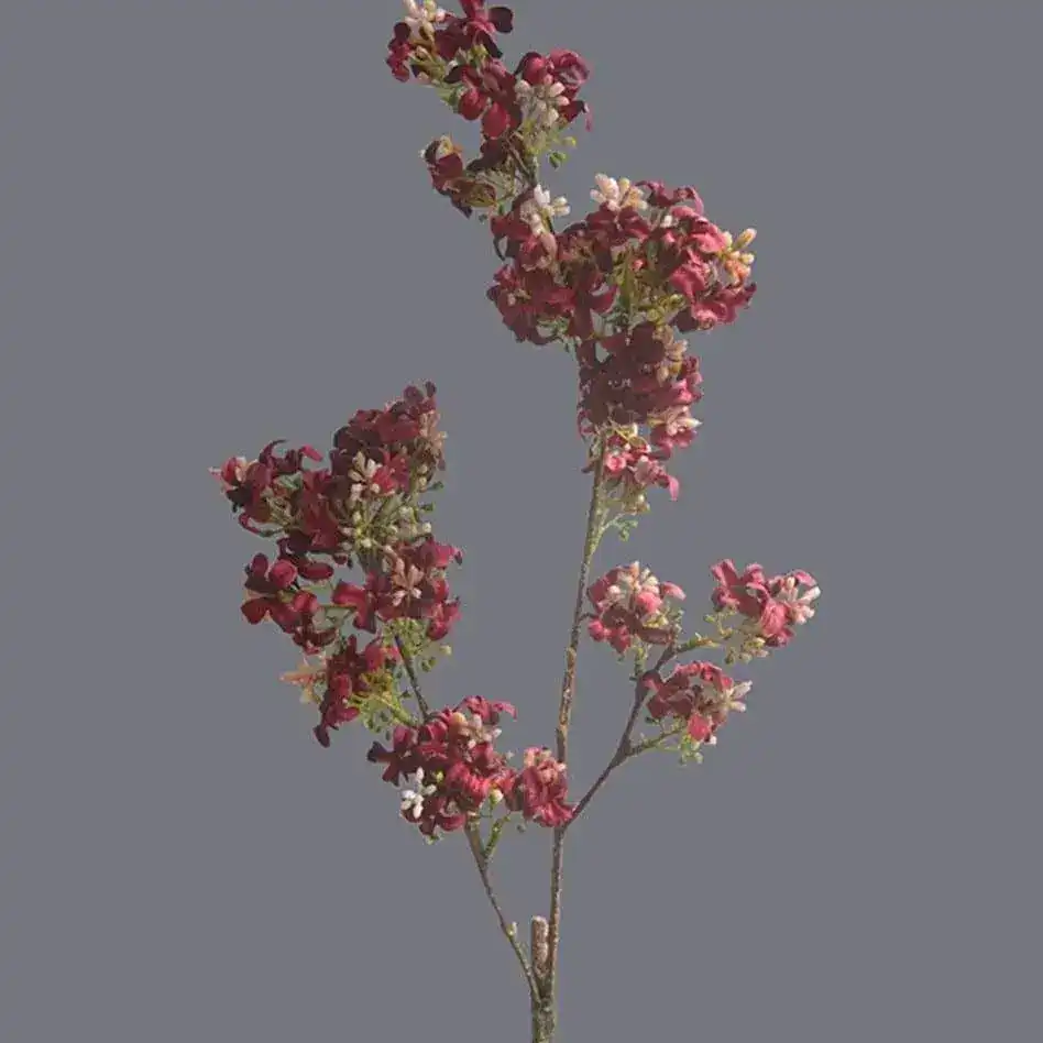 Lilac Artificial Flower Branch - Image 5