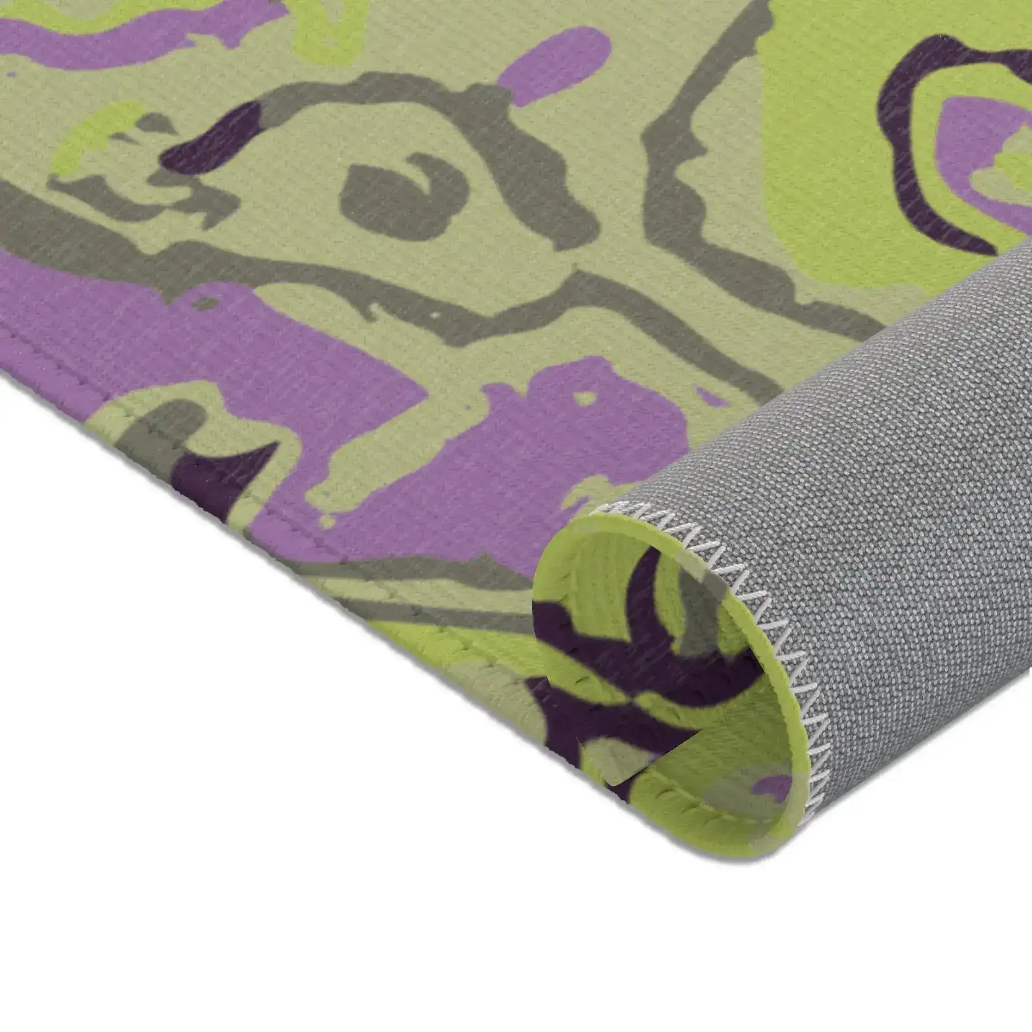 Lime Orchid Mirage Accent Rug - Image 4