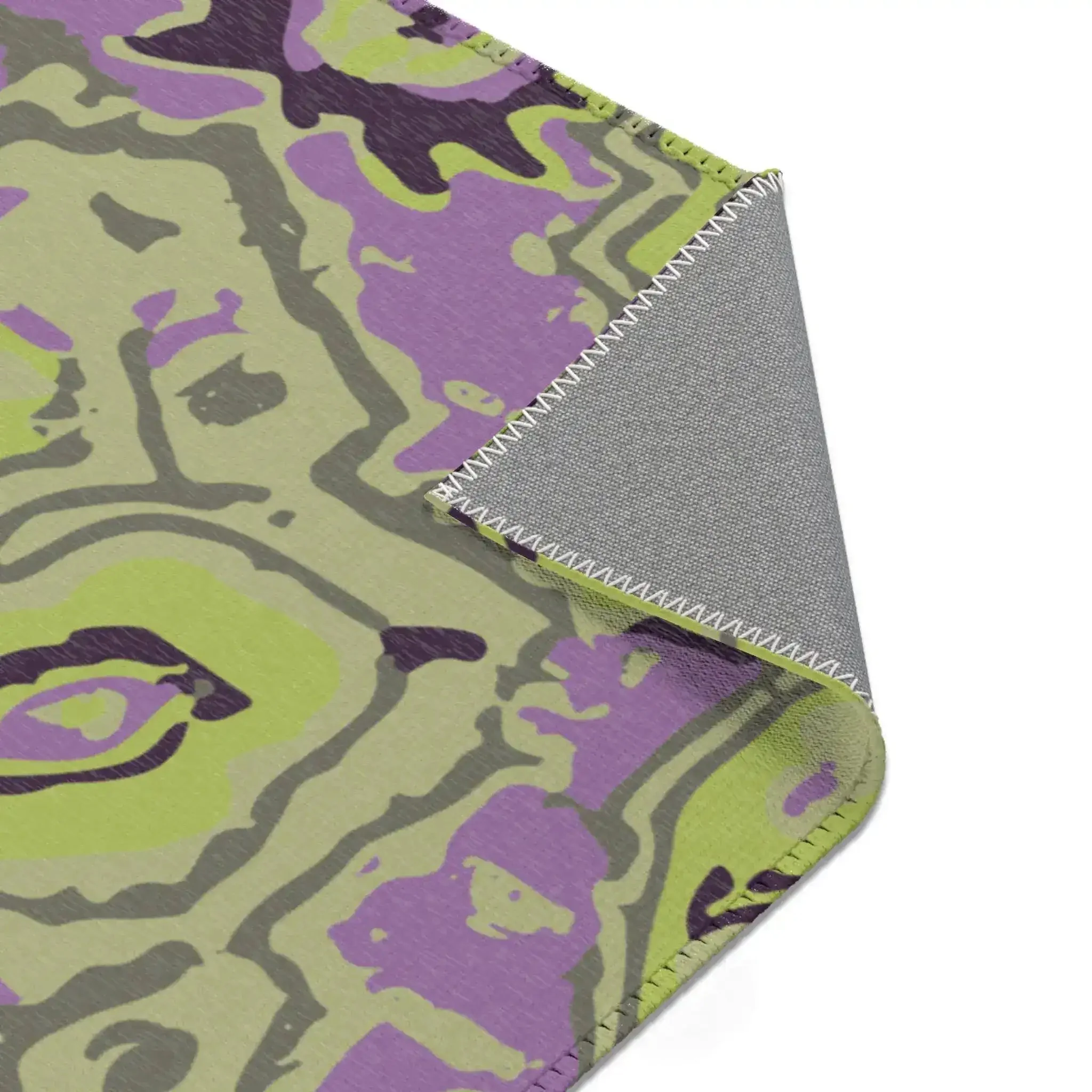 Lime Orchid Mirage Accent Rug - Image 5