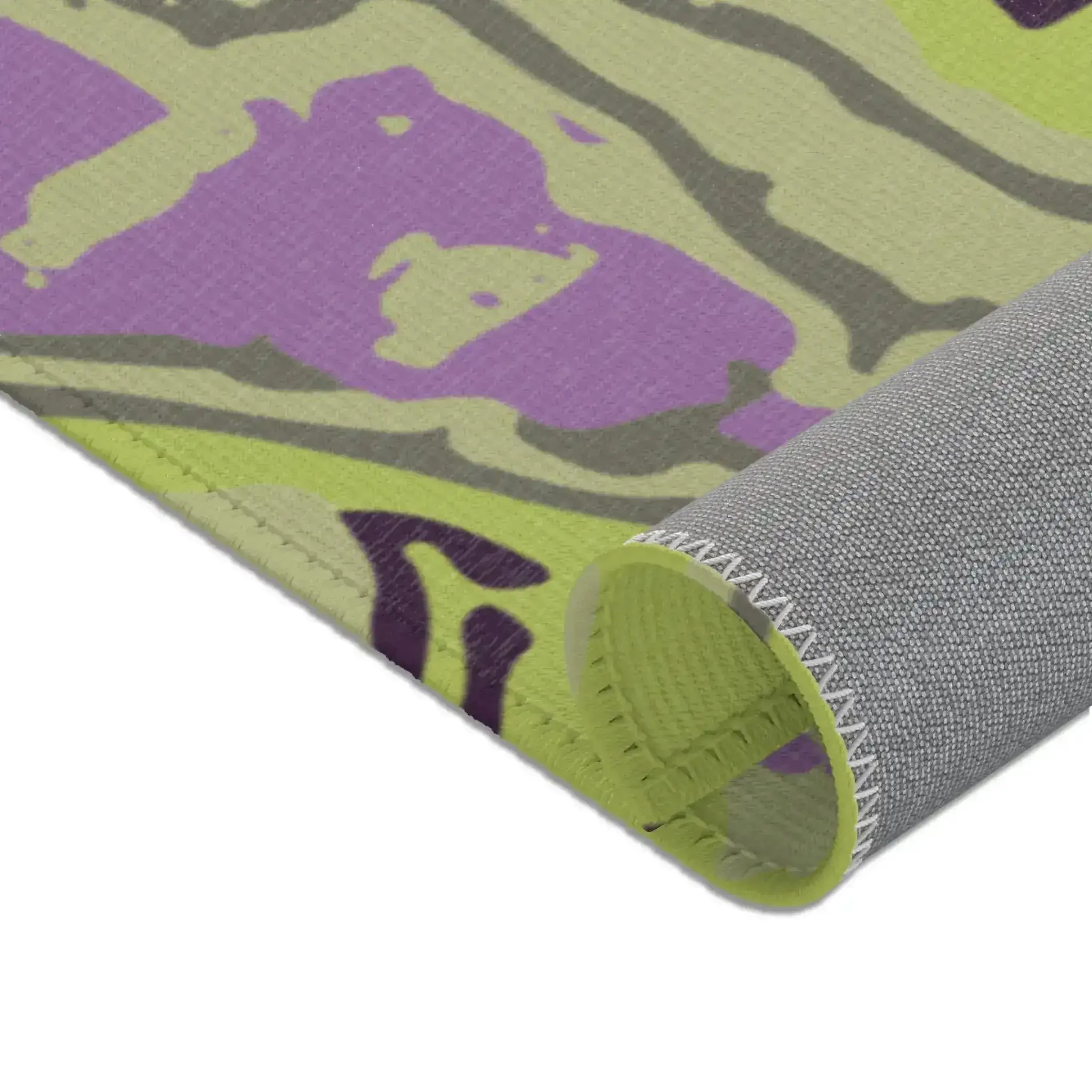 Lime Orchid Mirage Accent Rug - Image 9