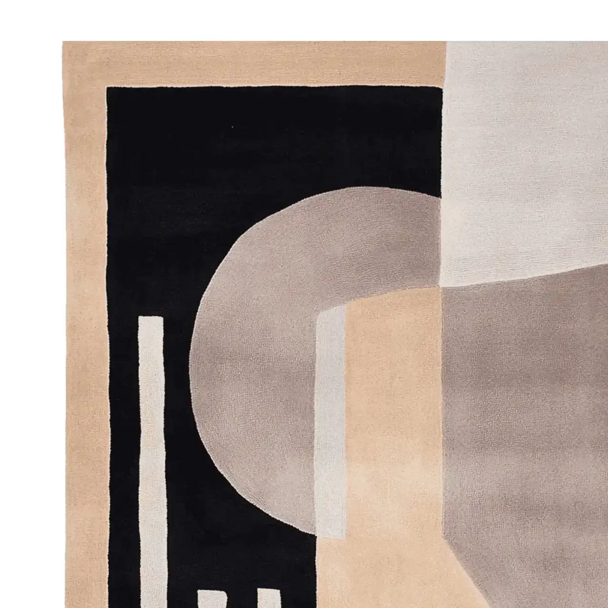 Linear Balance Drift Hand Tufted Rug - Image 6