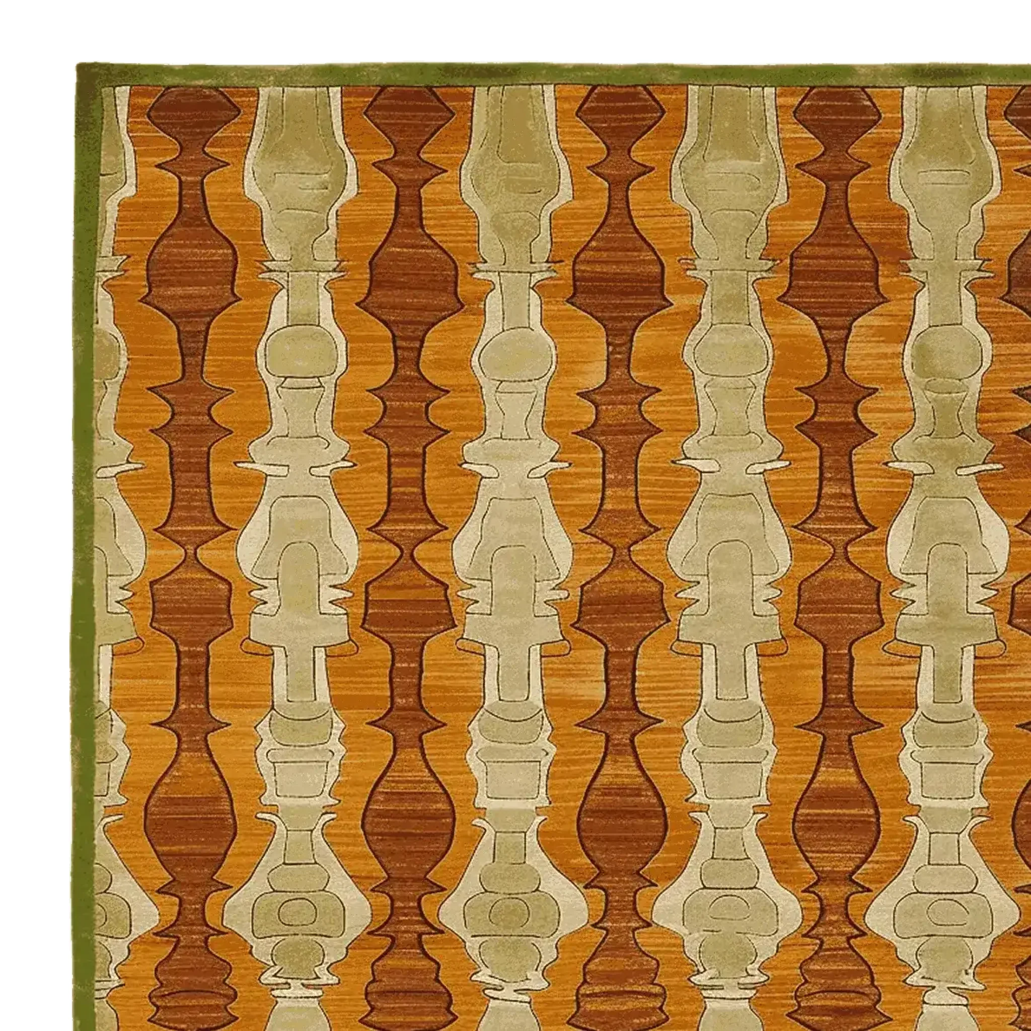 Linear Dramatic Stripe Hand Tufted Rug - Image 4