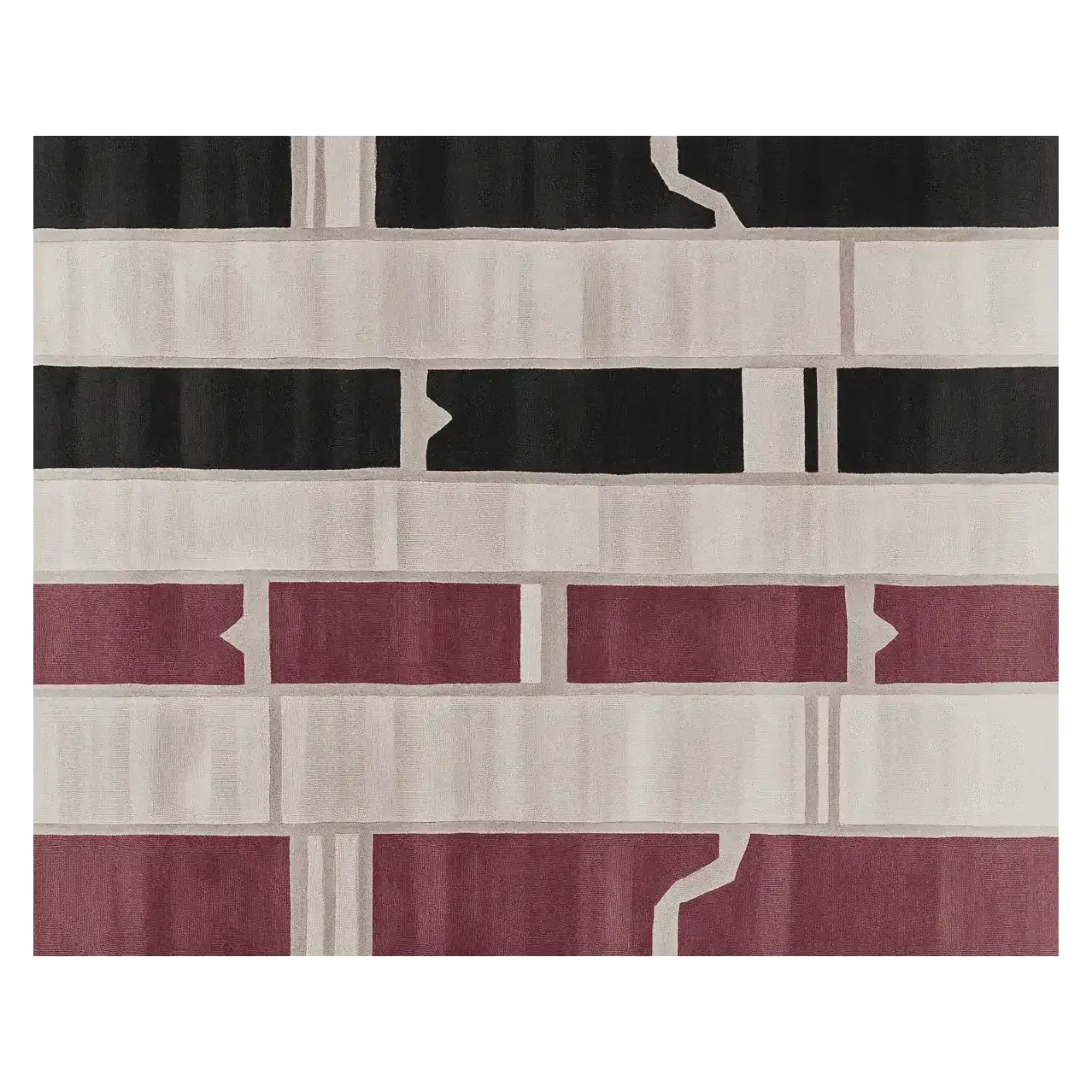 Linear Mood Frame Hand Tufted Rug - Image 4