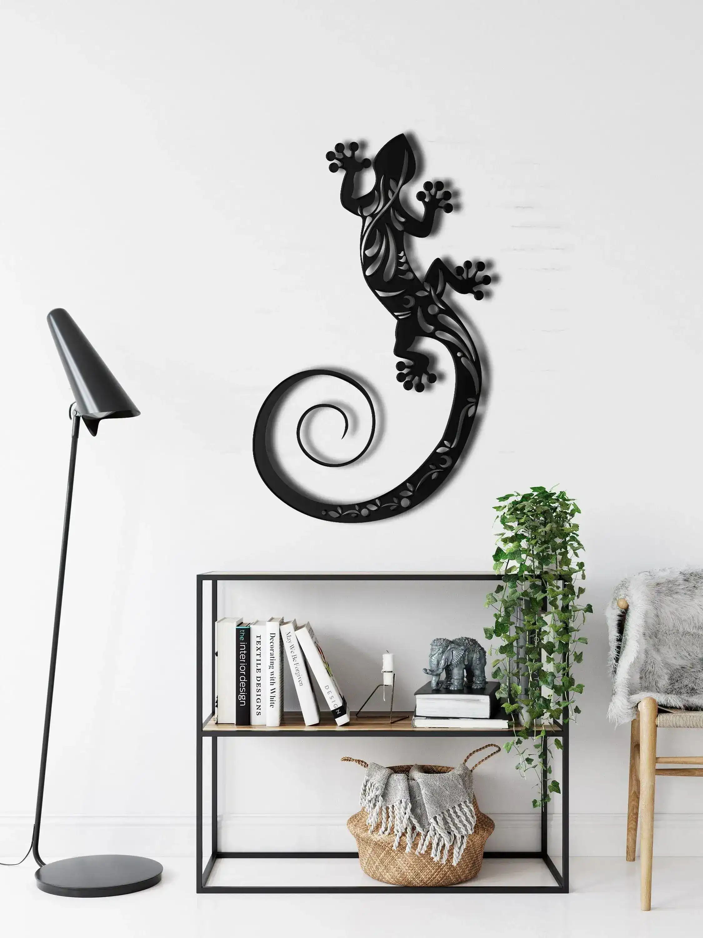 Lizard Metal Wall Decor - Image 2