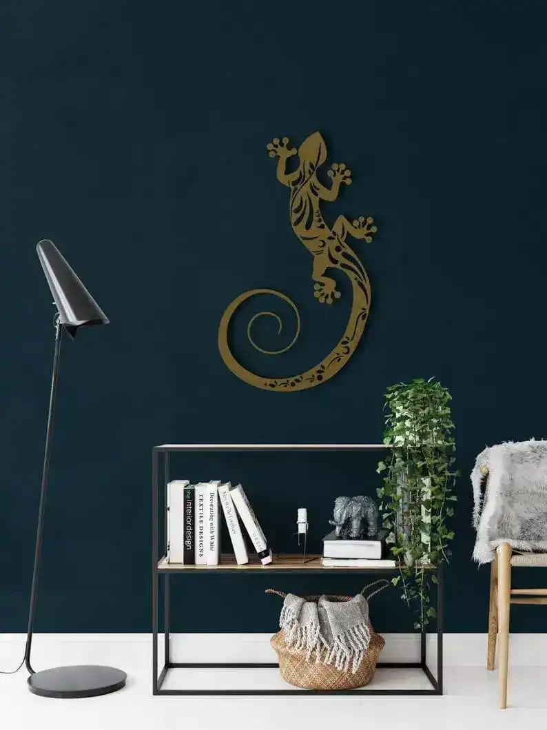 Lizard Metal Wall Decor - Image 3