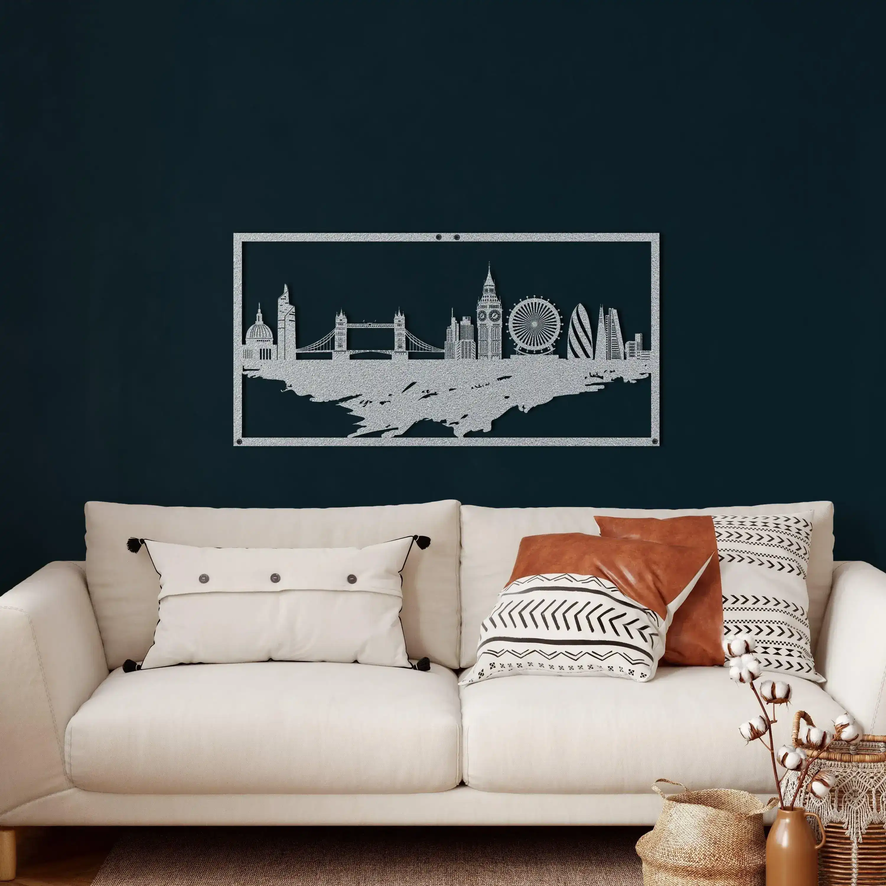 London Skyline Metal Wall Art - Image 11