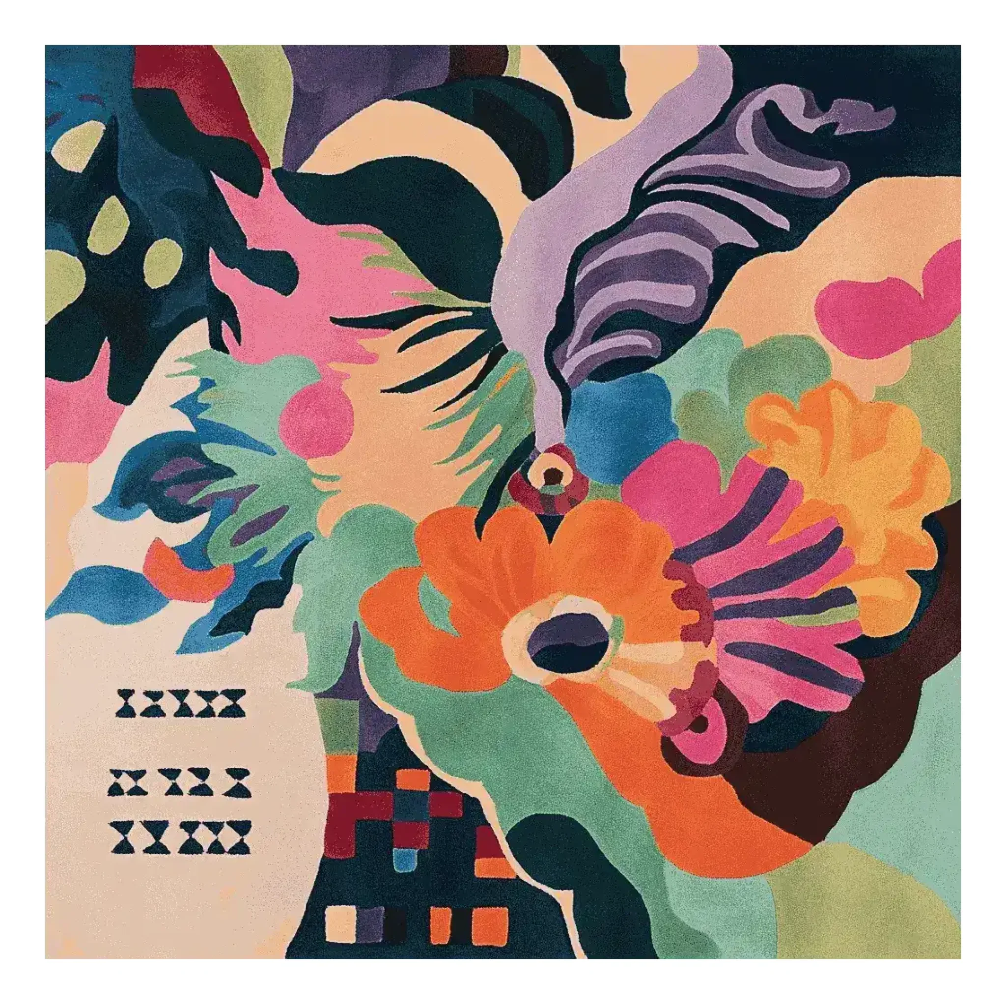 Lucid Abstract Dream Hand Tufted Rug - Image 4