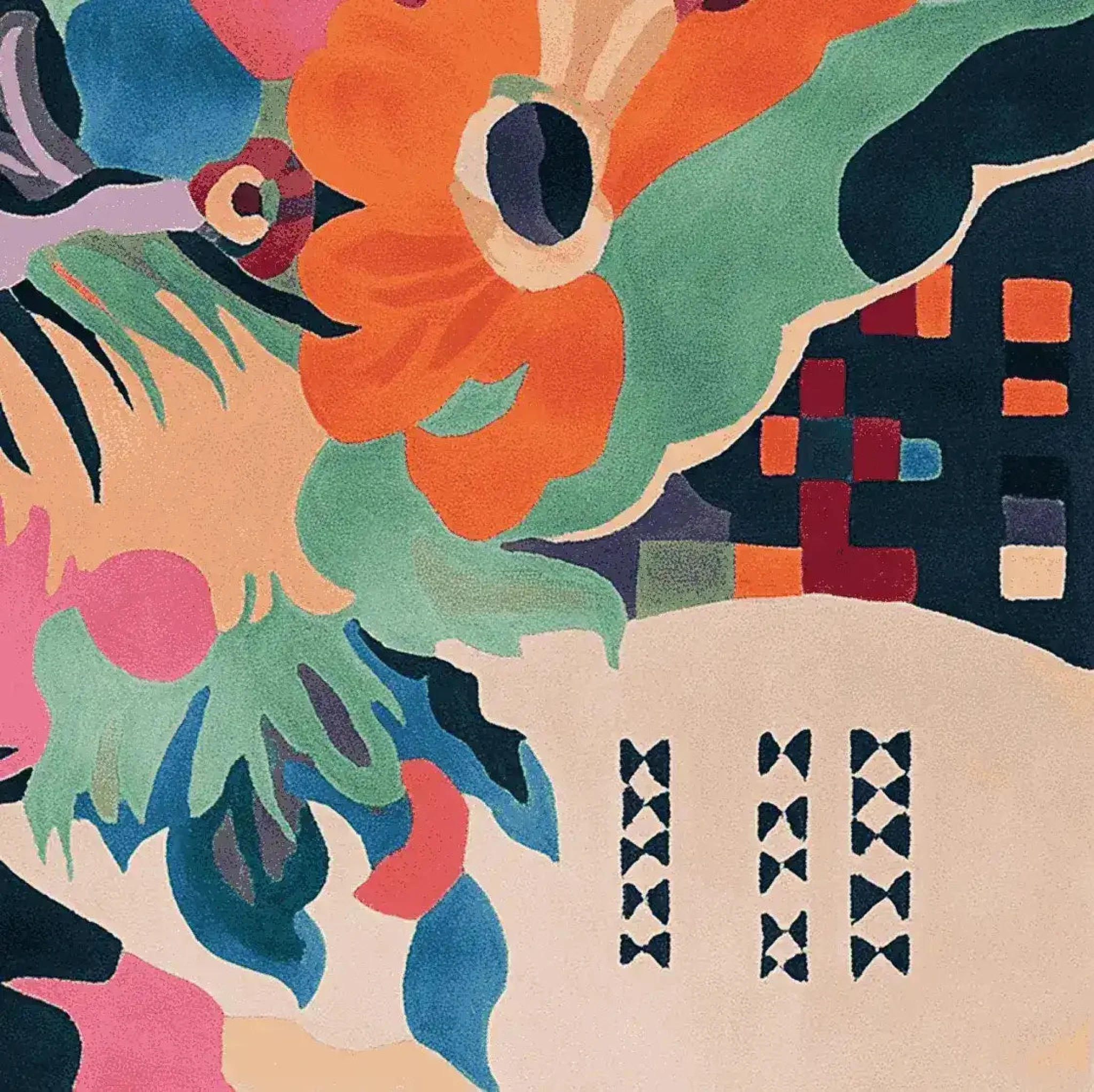 Lucid Abstract Dream Hand Tufted Rug - Image 6