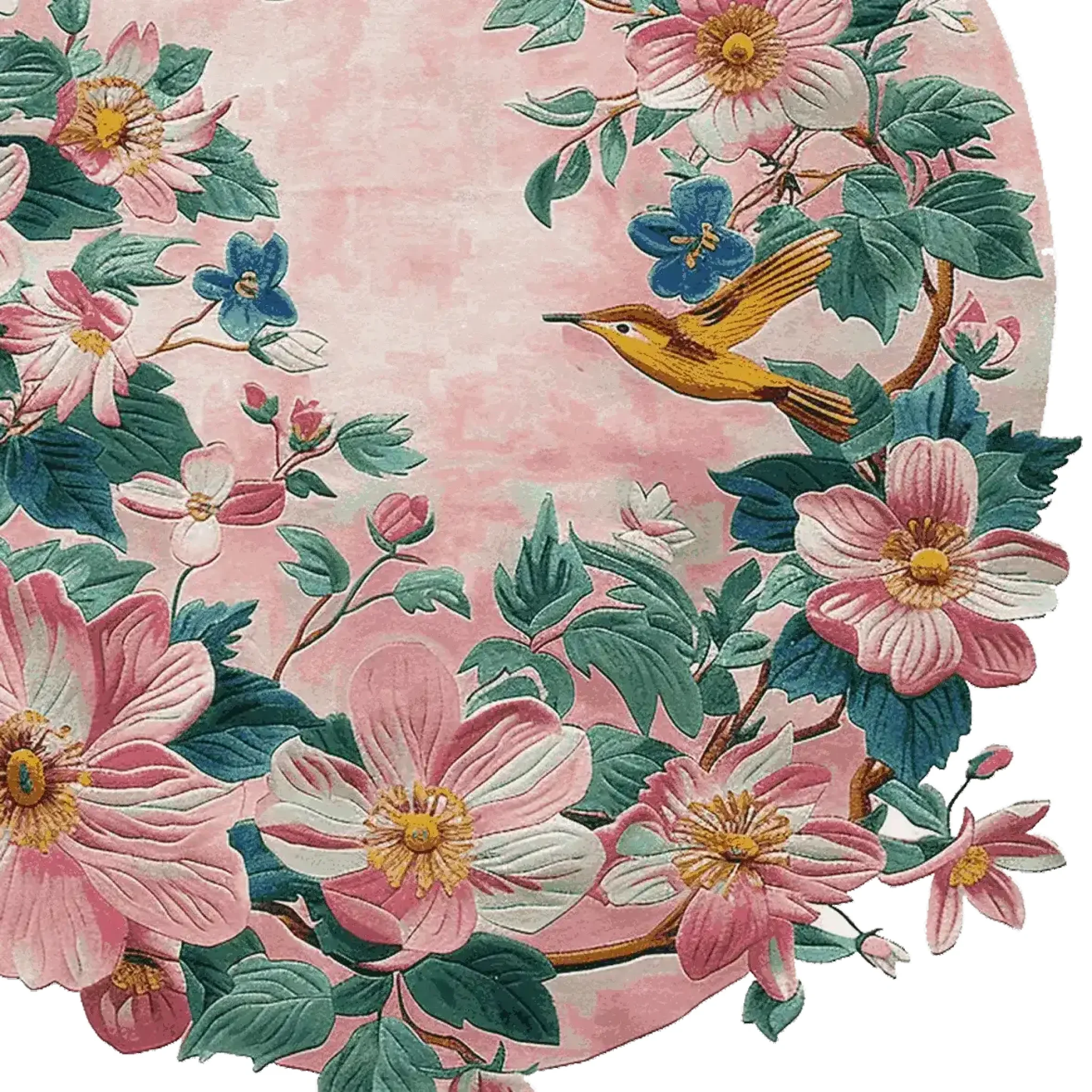 Lush Blossom Dreams Hand Tufted Rug - Image 6