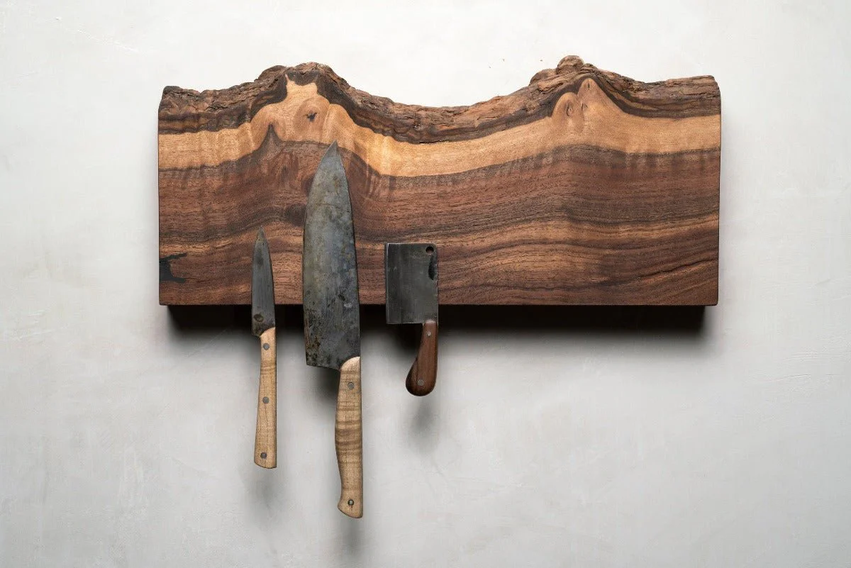 Magnetic Wooden Knife Holder - Image 3