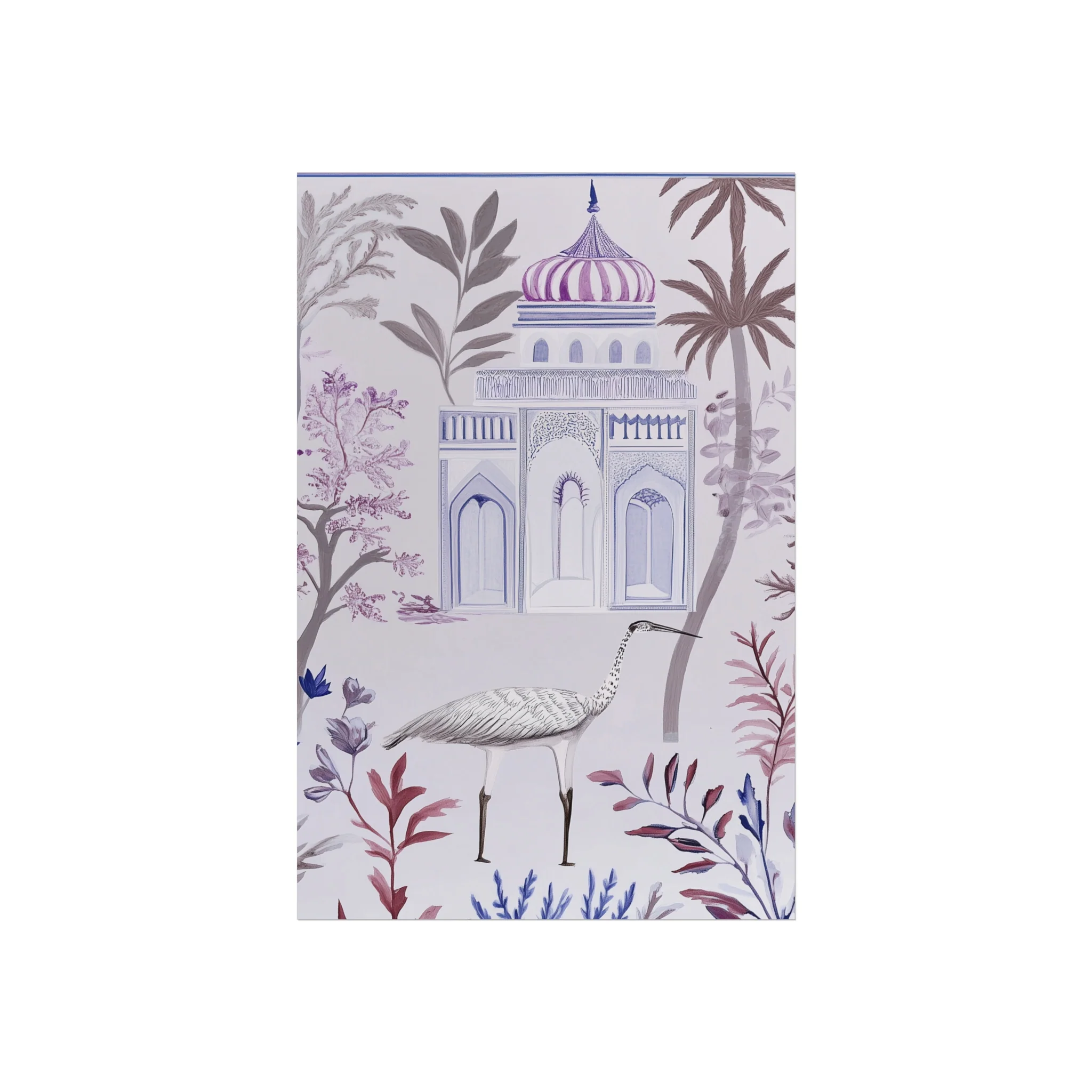 Majestic Minaret & Crane Fine Art Poster - Image 14