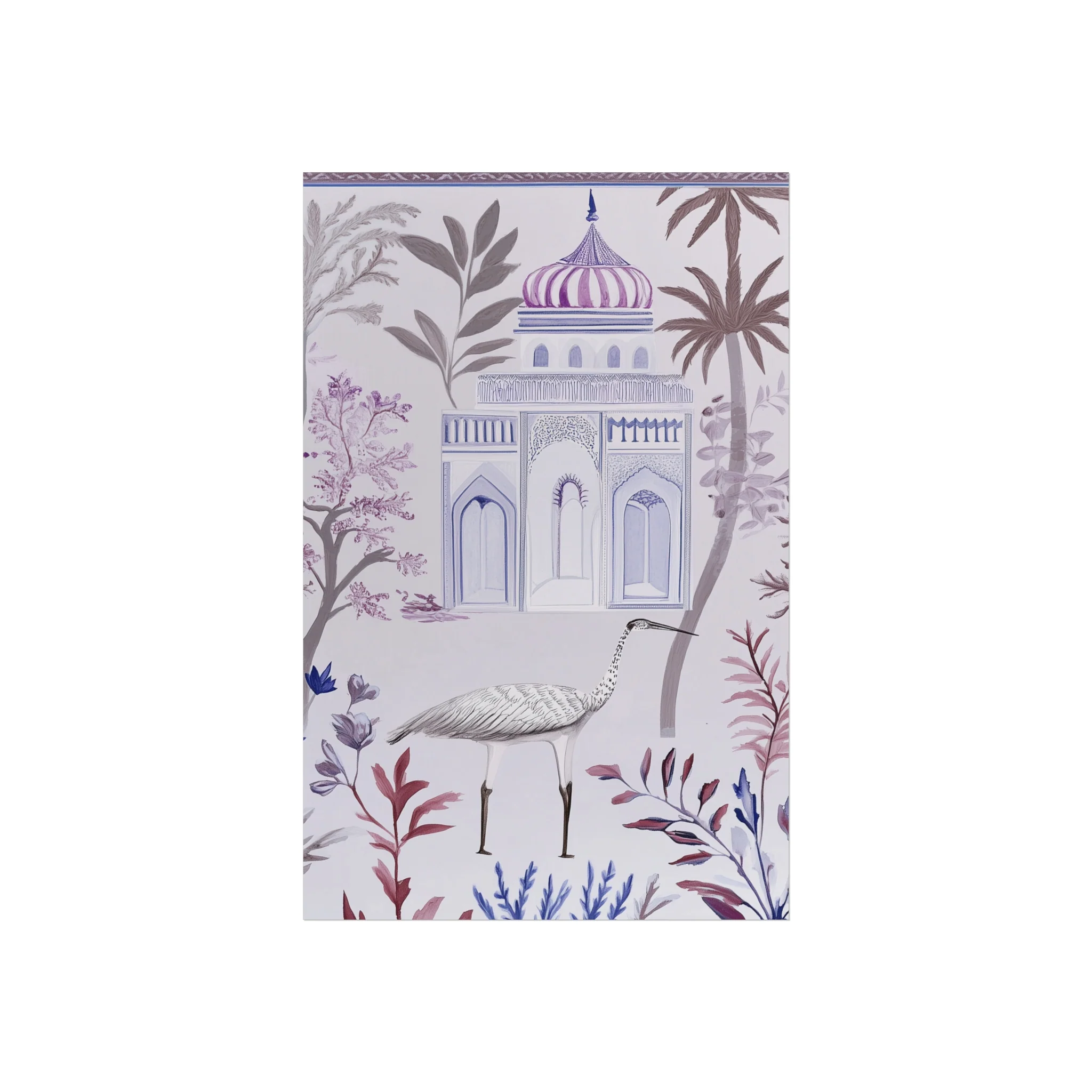 Majestic Minaret & Crane Fine Art Poster - Image 15