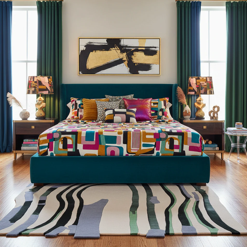 Meltdown in Motion Hand Tufted Rug - Image 2