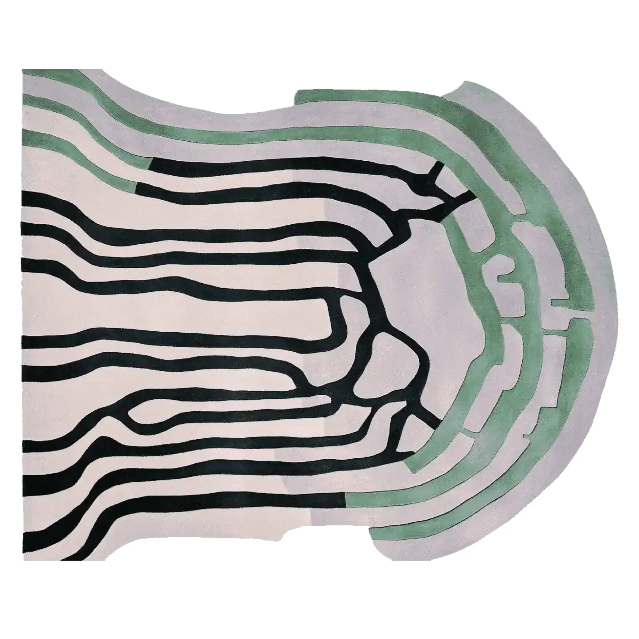 Meltdown Map Hand Tufted Rug - Image 4