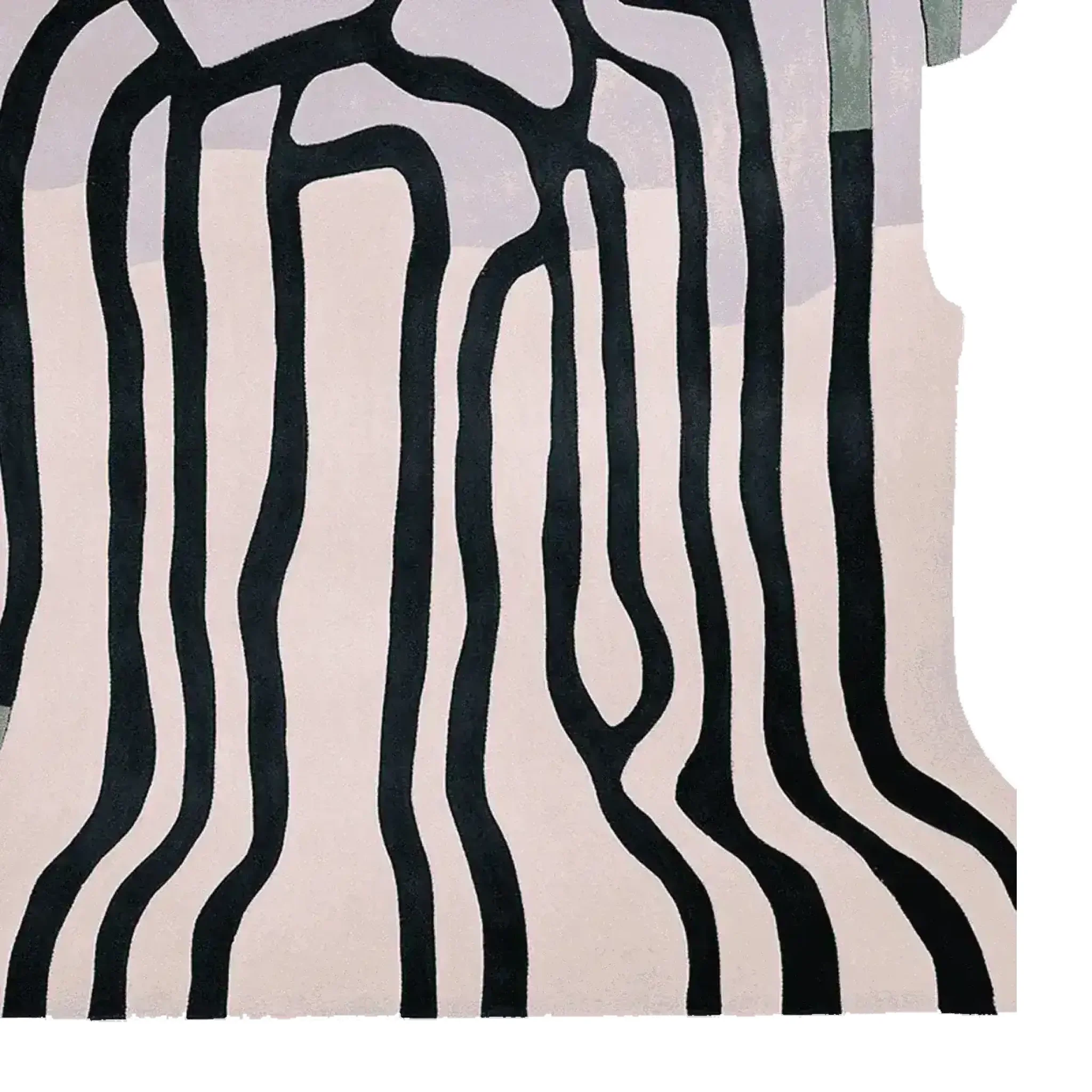 Meltdown Map Hand Tufted Rug - Image 5