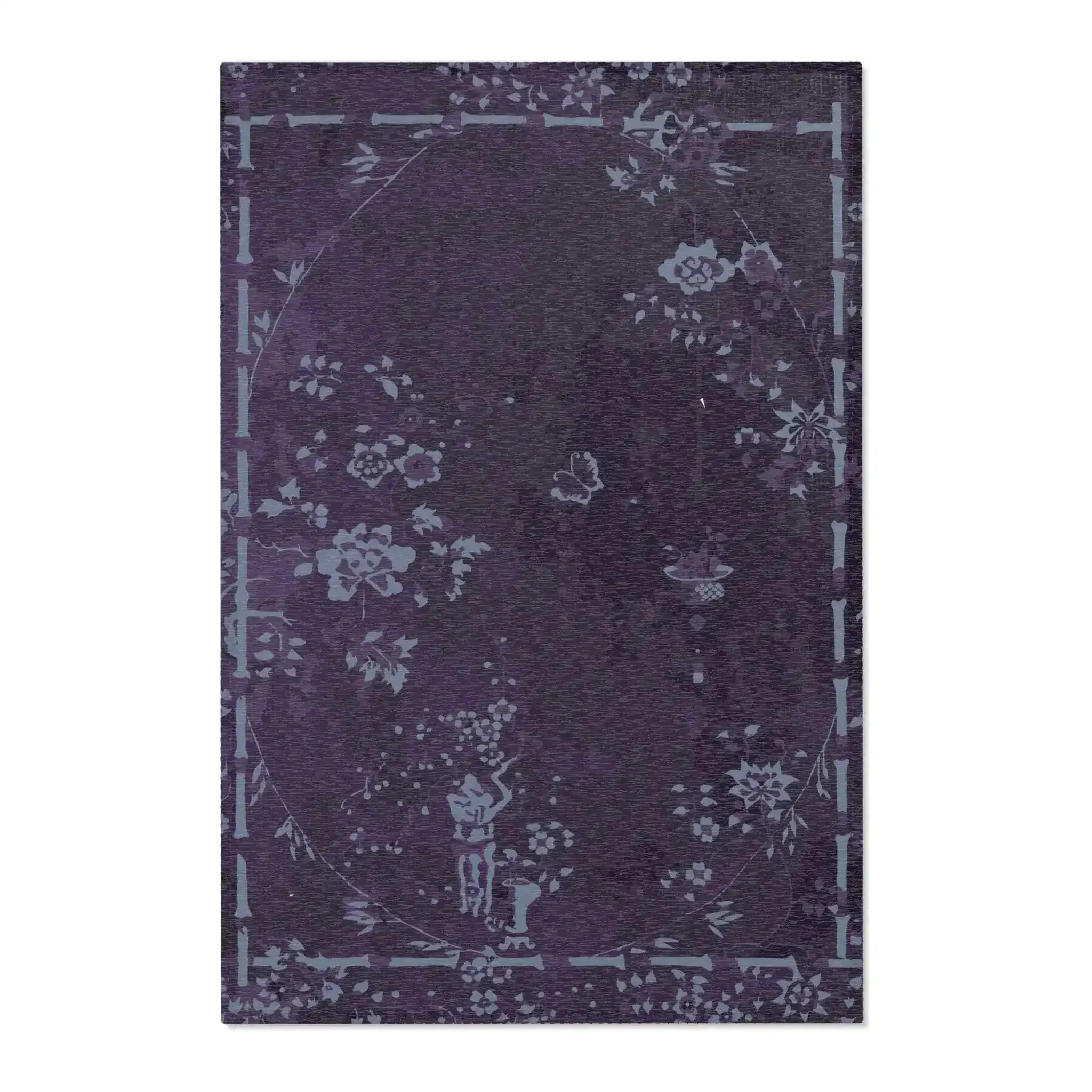 Midnight Garden Whispers Accent Rug - Image 2