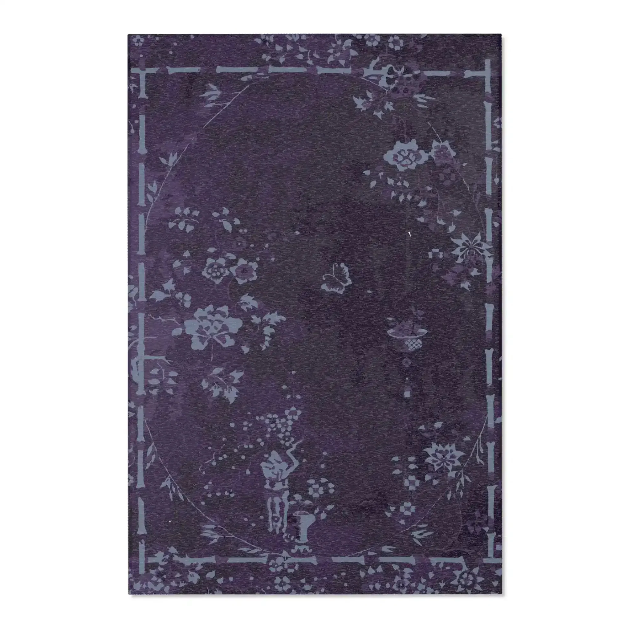 Midnight Garden Whispers Accent Rug - Image 3