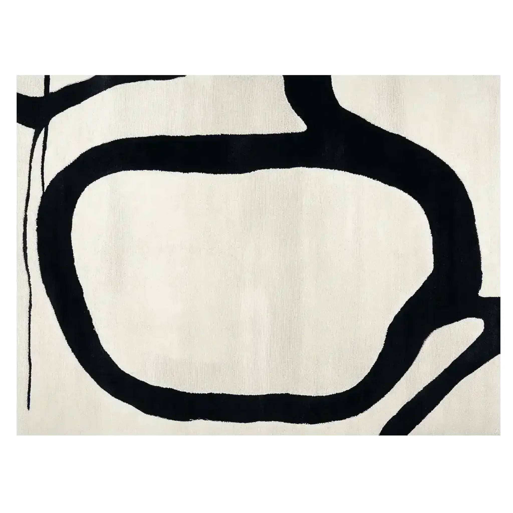 Minimal Sketch Flow Hand Tufted Rug - Image 3