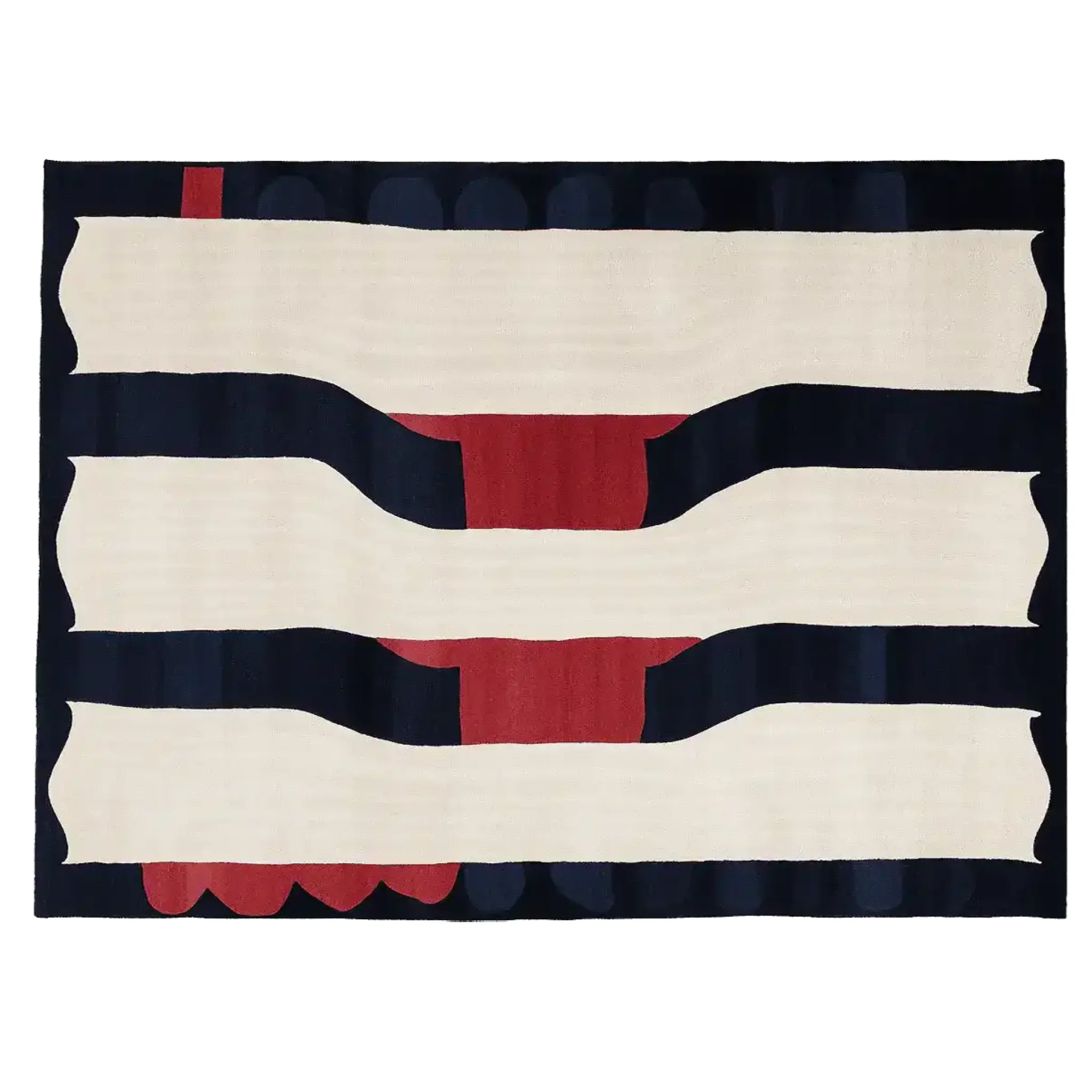 Modern Shape Voltage  Hand Tufted Rug - Image 4