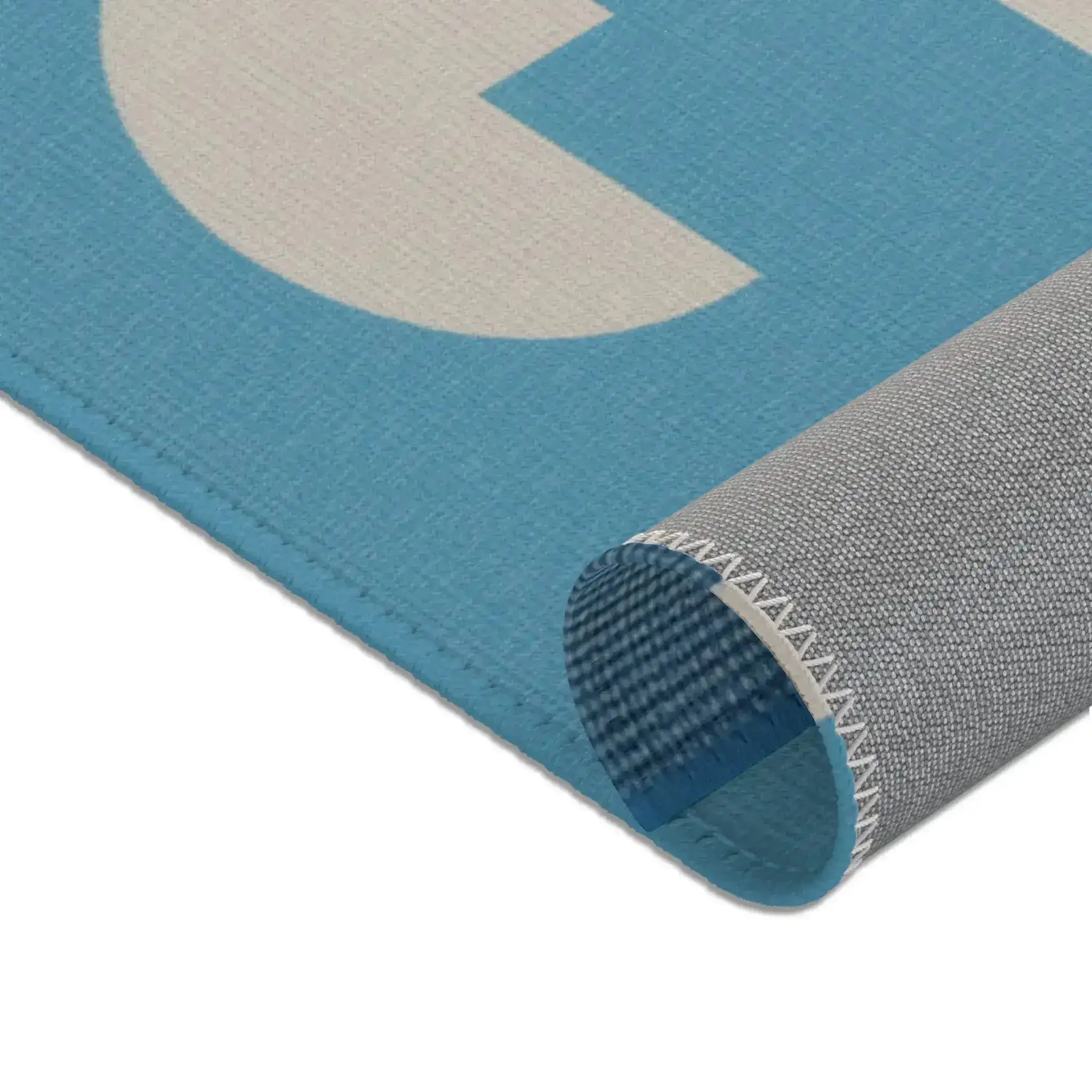 Modernist Patchwork Accent Rug - Image 9