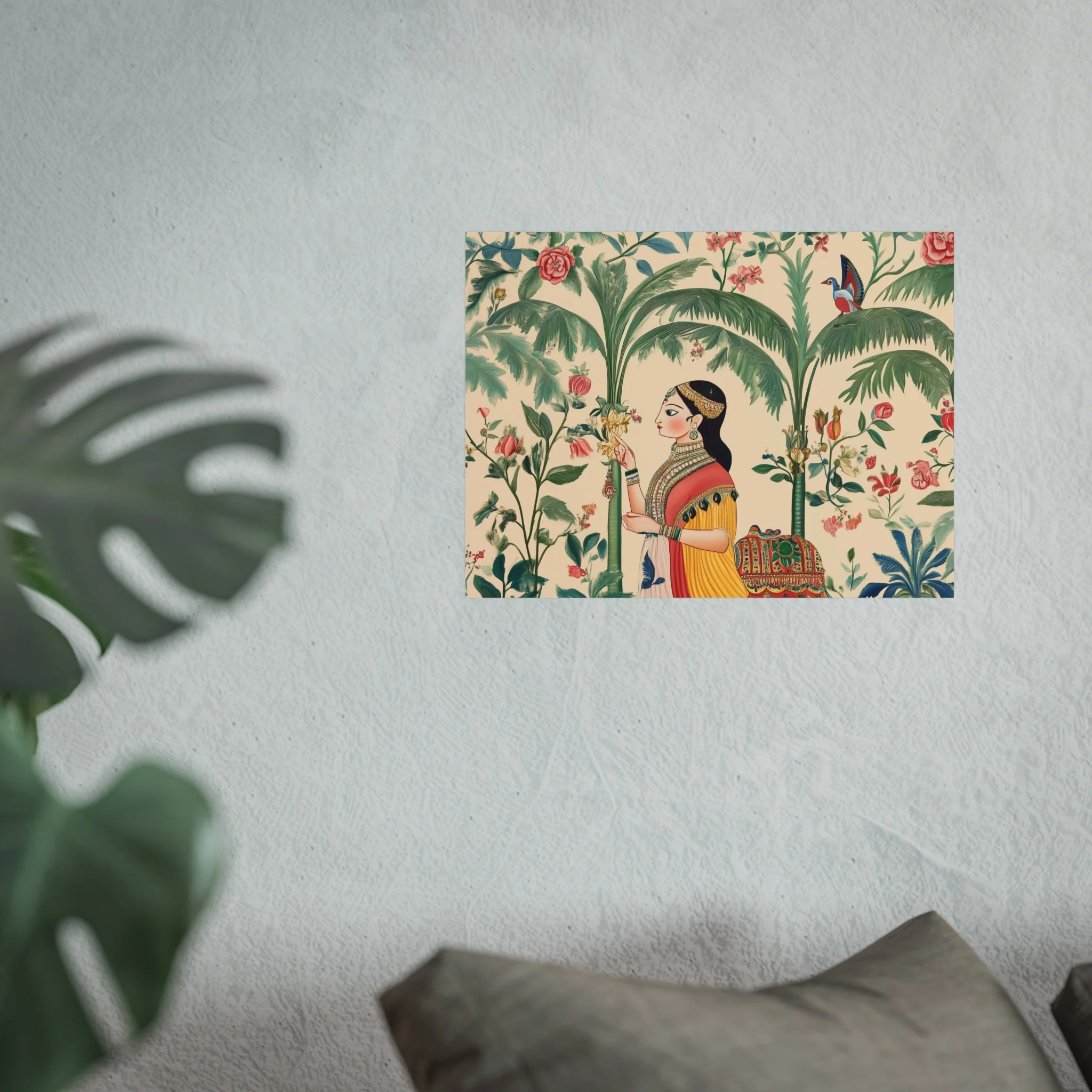 Mogul Lady in the Waiting Fine Art Poster - Image 15
