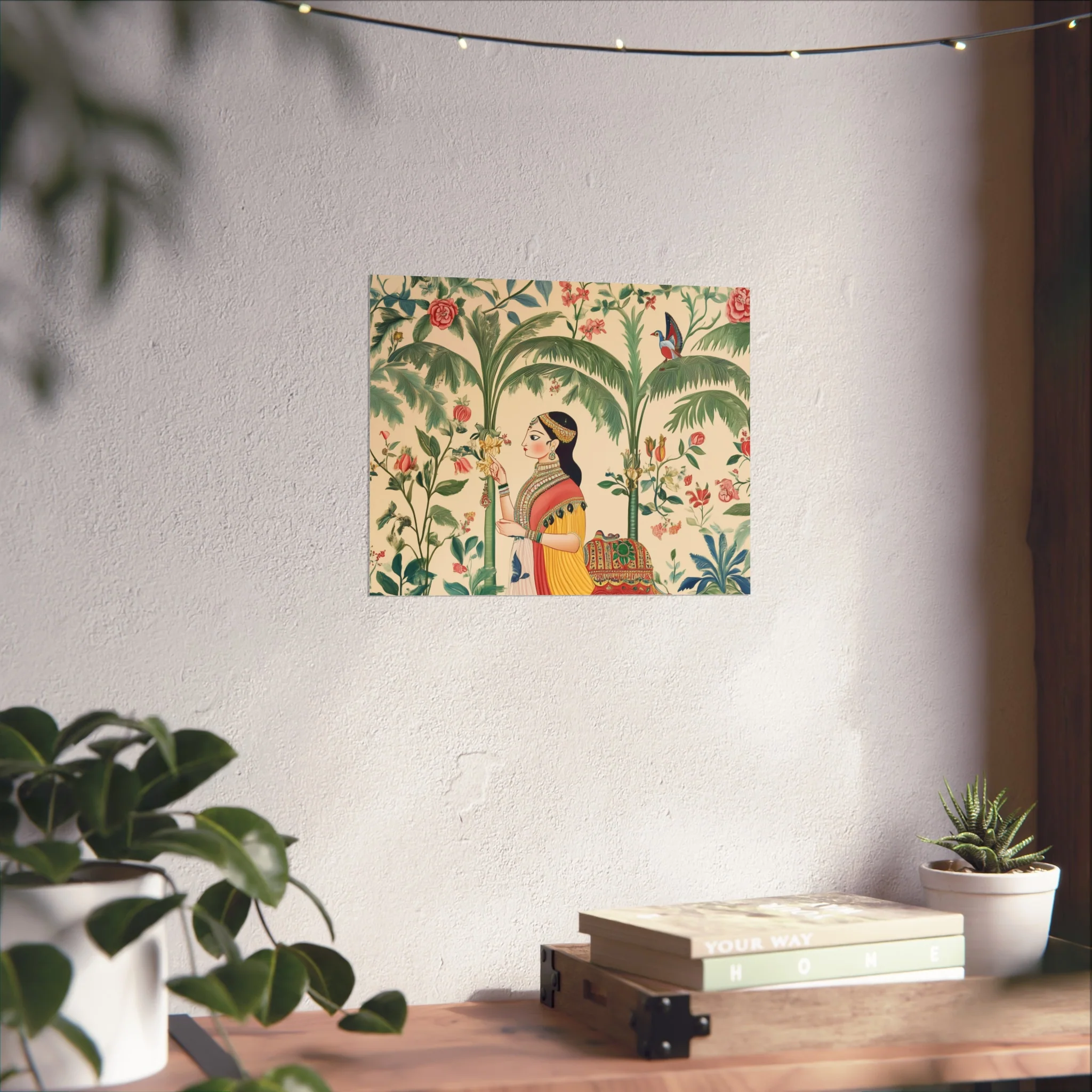 Mogul Lady in the Waiting Fine Art Poster - Image 24