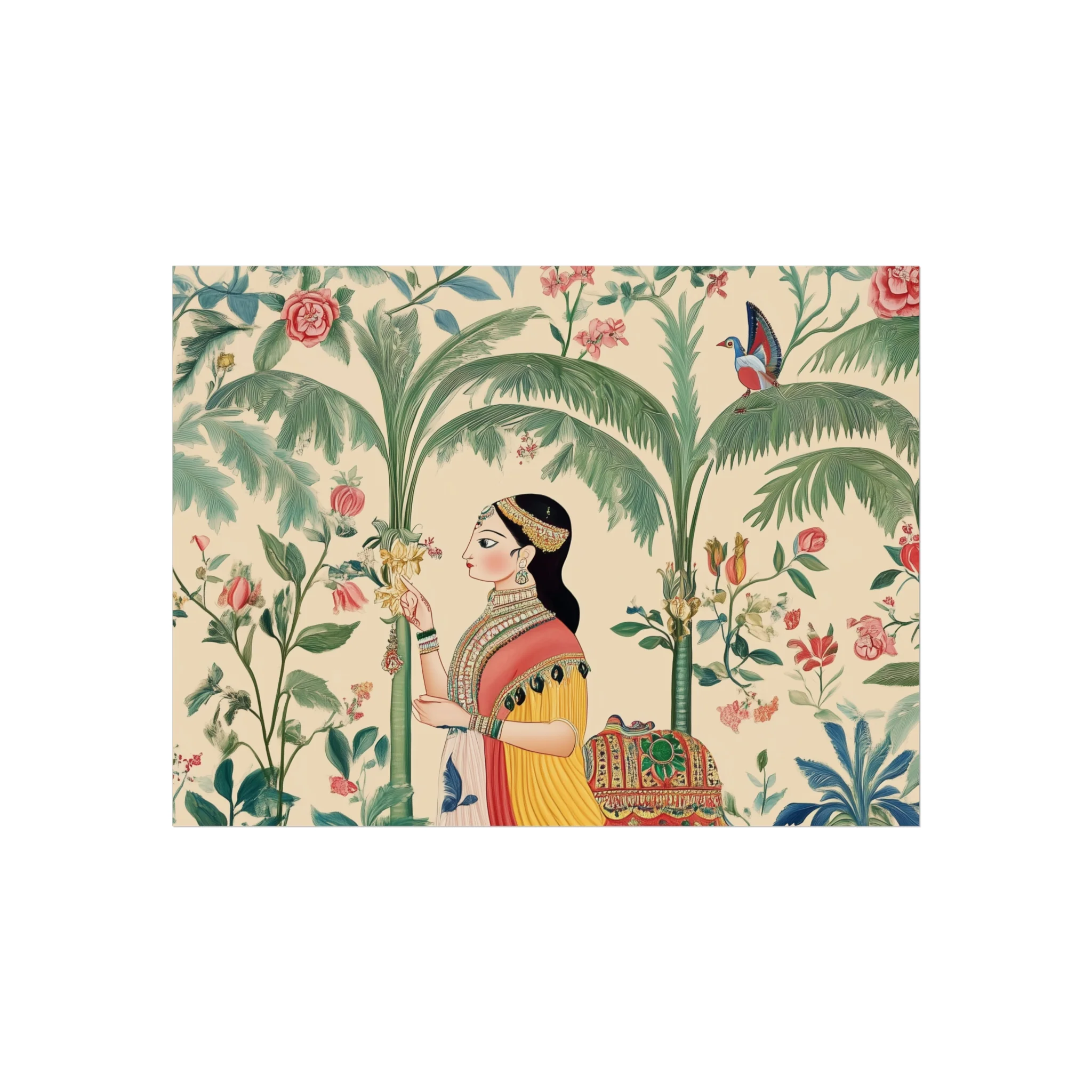 Mogul Lady in the Waiting Fine Art Poster - Image 5