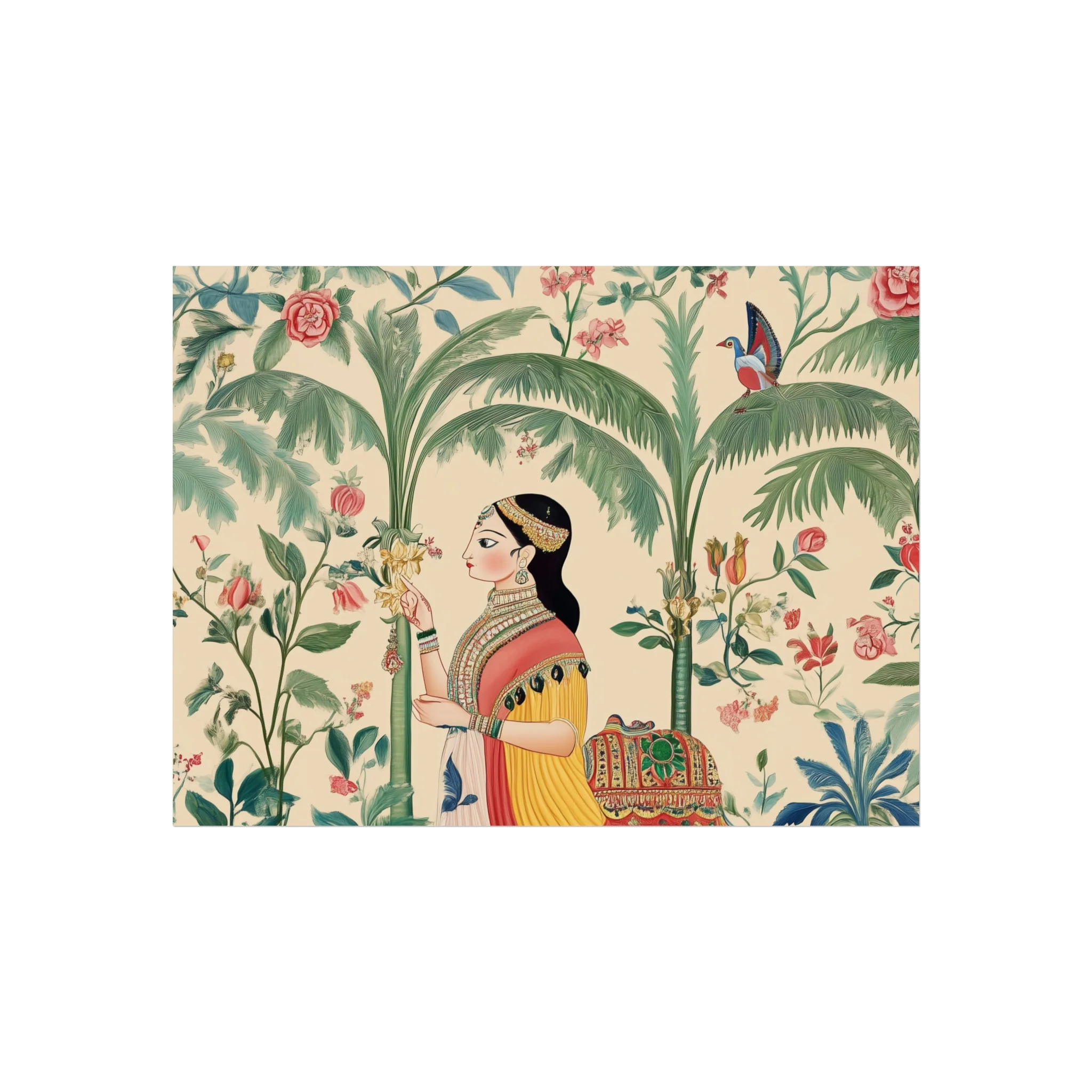 Mogul Lady in the Waiting Fine Art Poster - Image 6