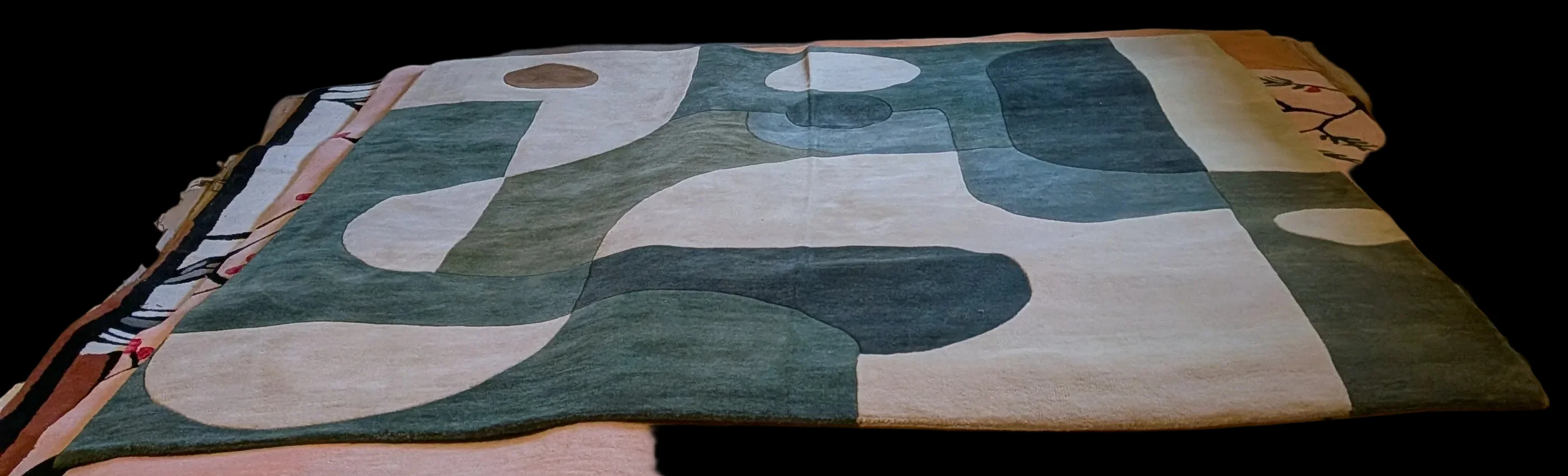 Monochrome Chic Hand Tufted Rug 8 x 8 ft - Image 8