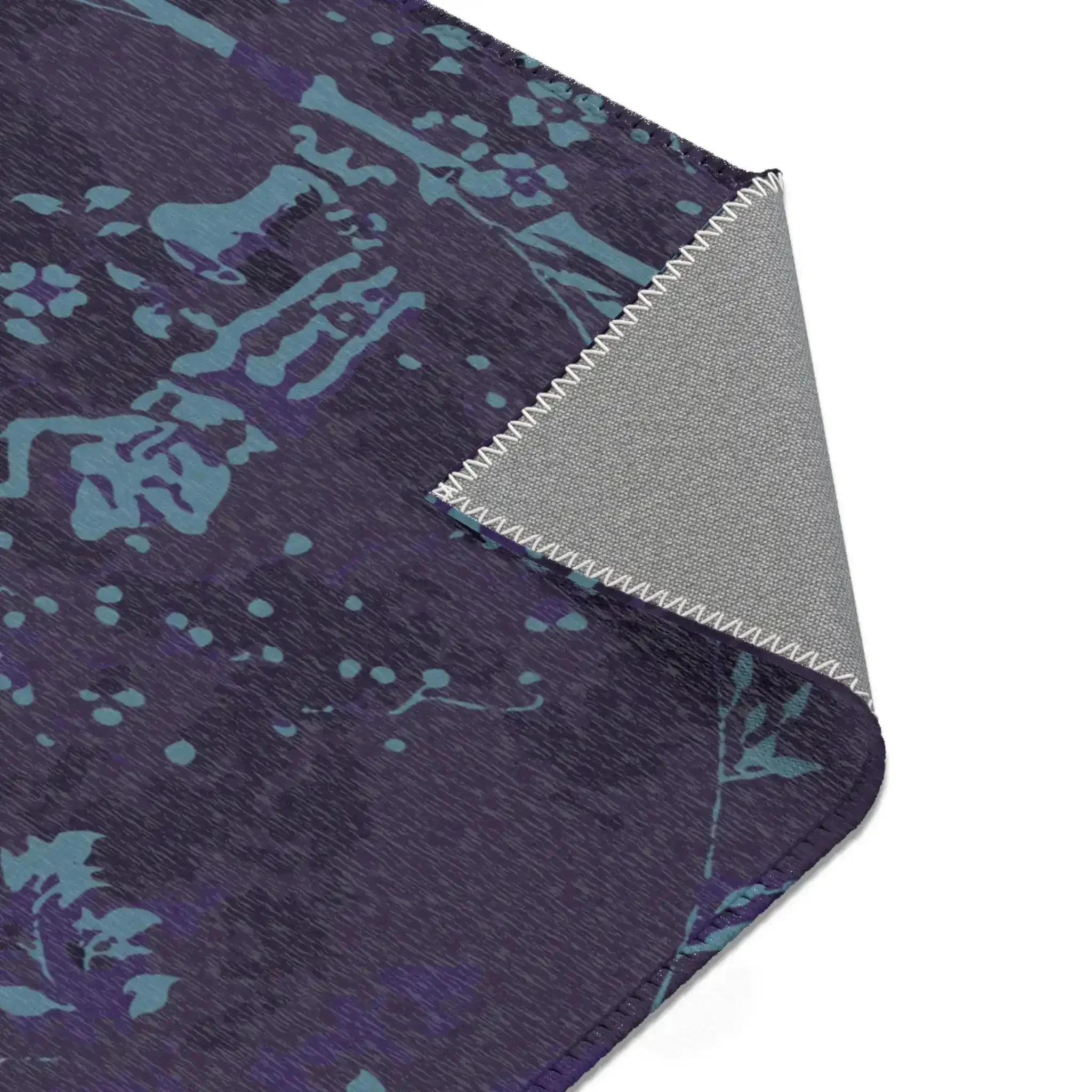Moonlit Bloomscape Accent Rug - Image 5