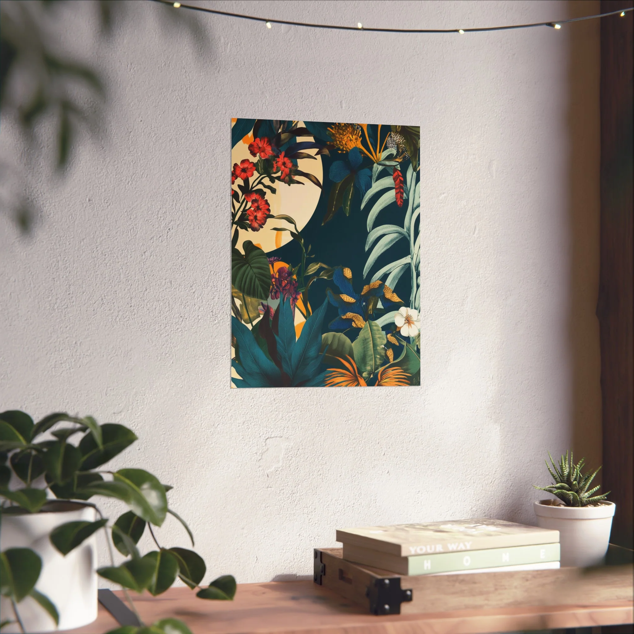 Moonlit Tropics Fine Art Poster - Image 28