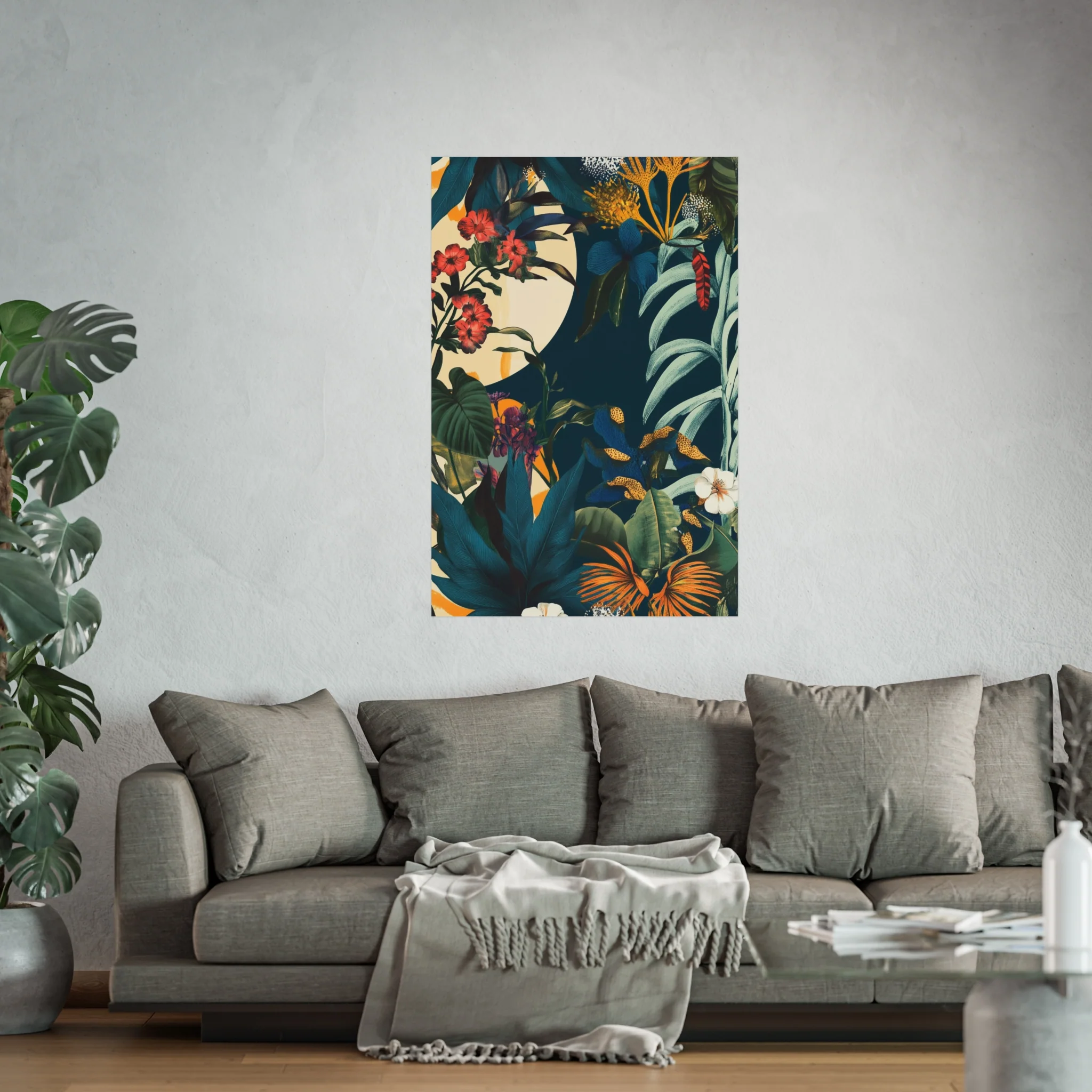 Moonlit Tropics Fine Art Poster - Image 47