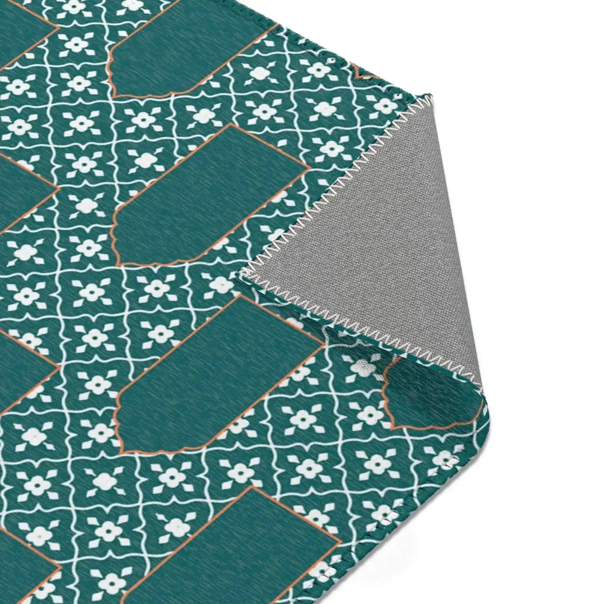 Moorish Archway Pattern Accent Rug - Image 6