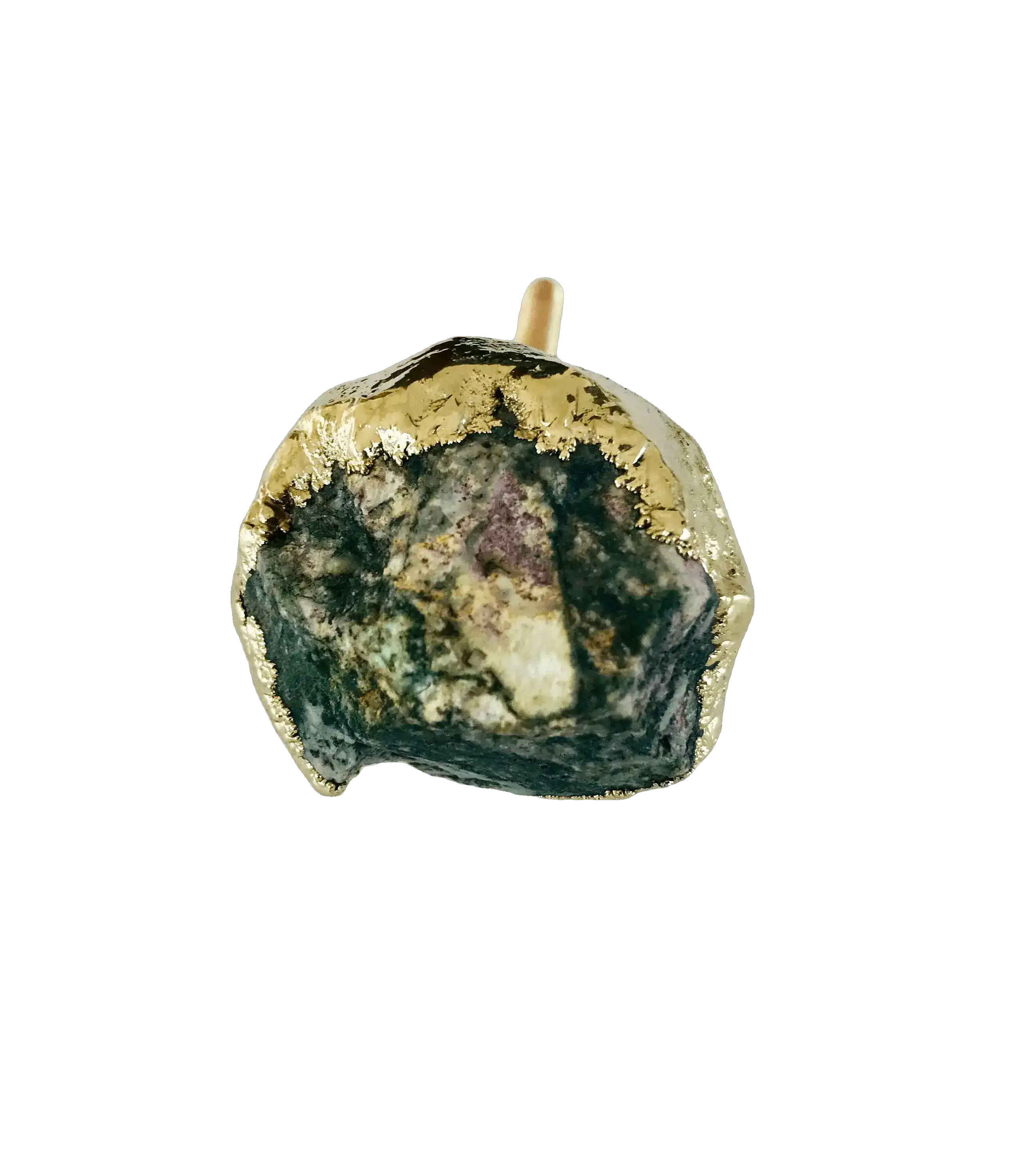 Moss Green Agate Cabinet Door Pull Handle - Set of 4 - Image 7