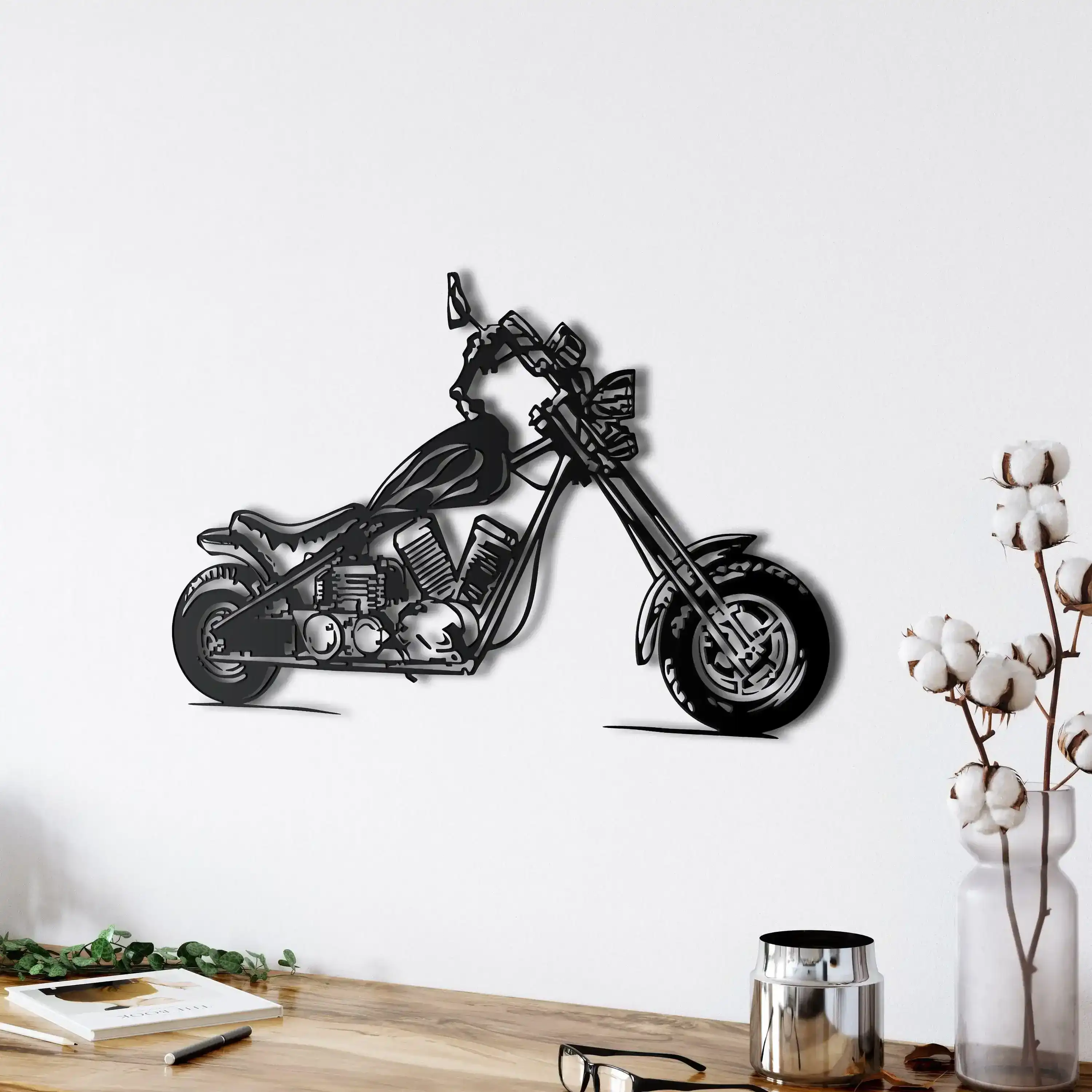 Motorcycle Metal Wall Art - Image 10