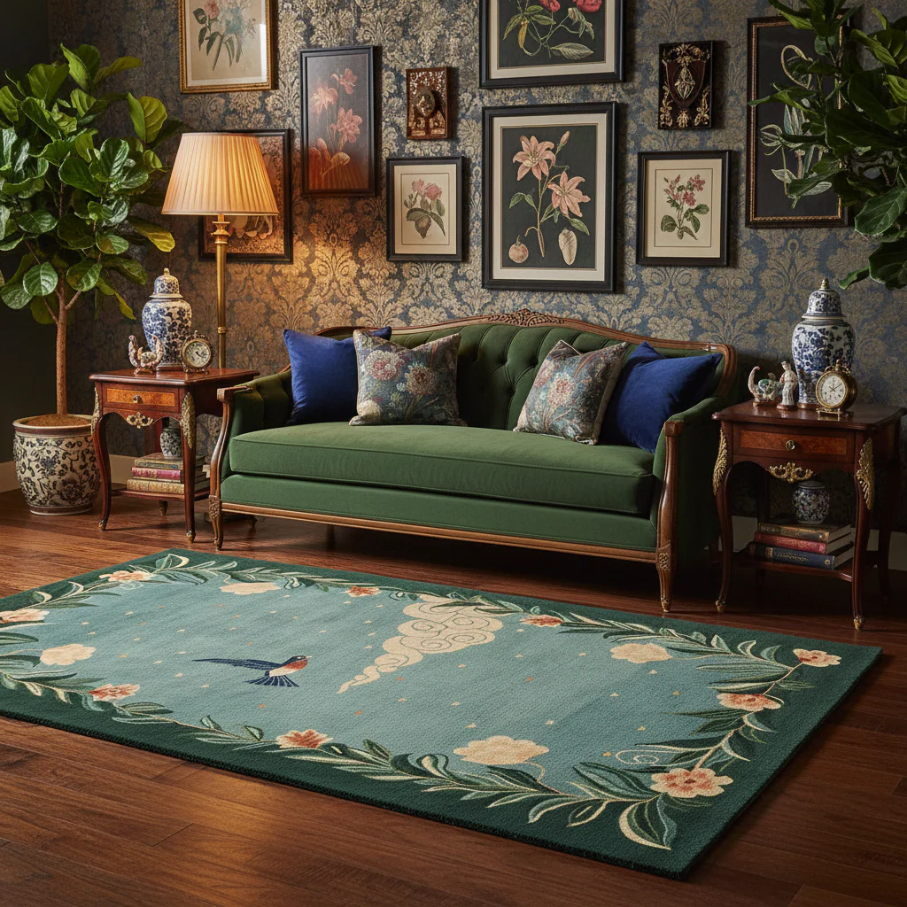 Mountain Melody Hand Tufted Wool Rug - Image 2