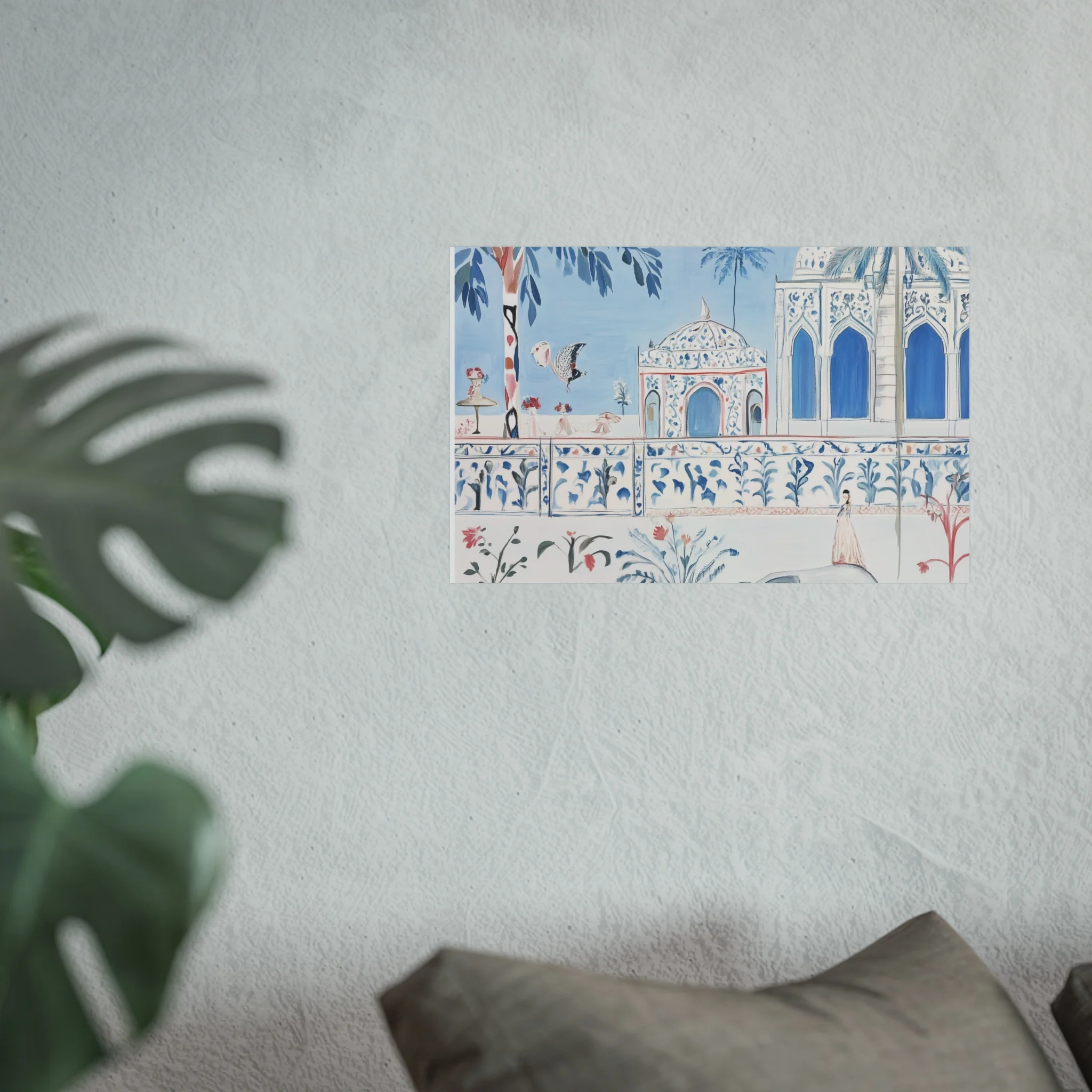Mughal Garden Dreamscape Fine Art Poster - Image 33