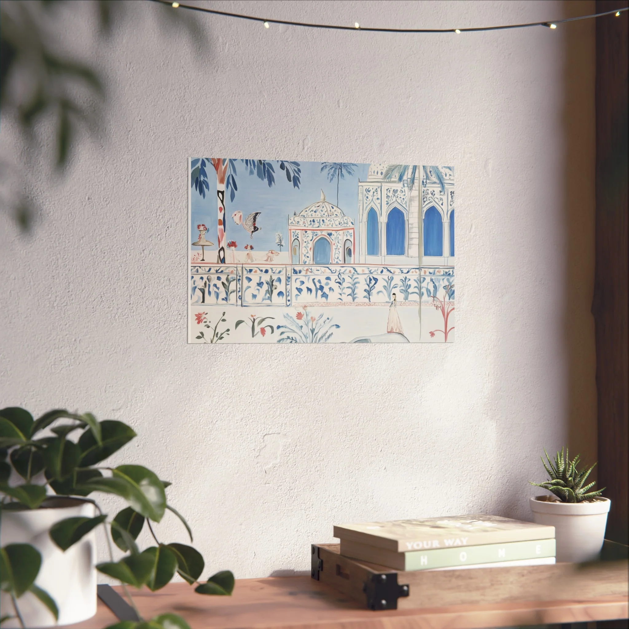 Mughal Garden Dreamscape Fine Art Poster - Image 34