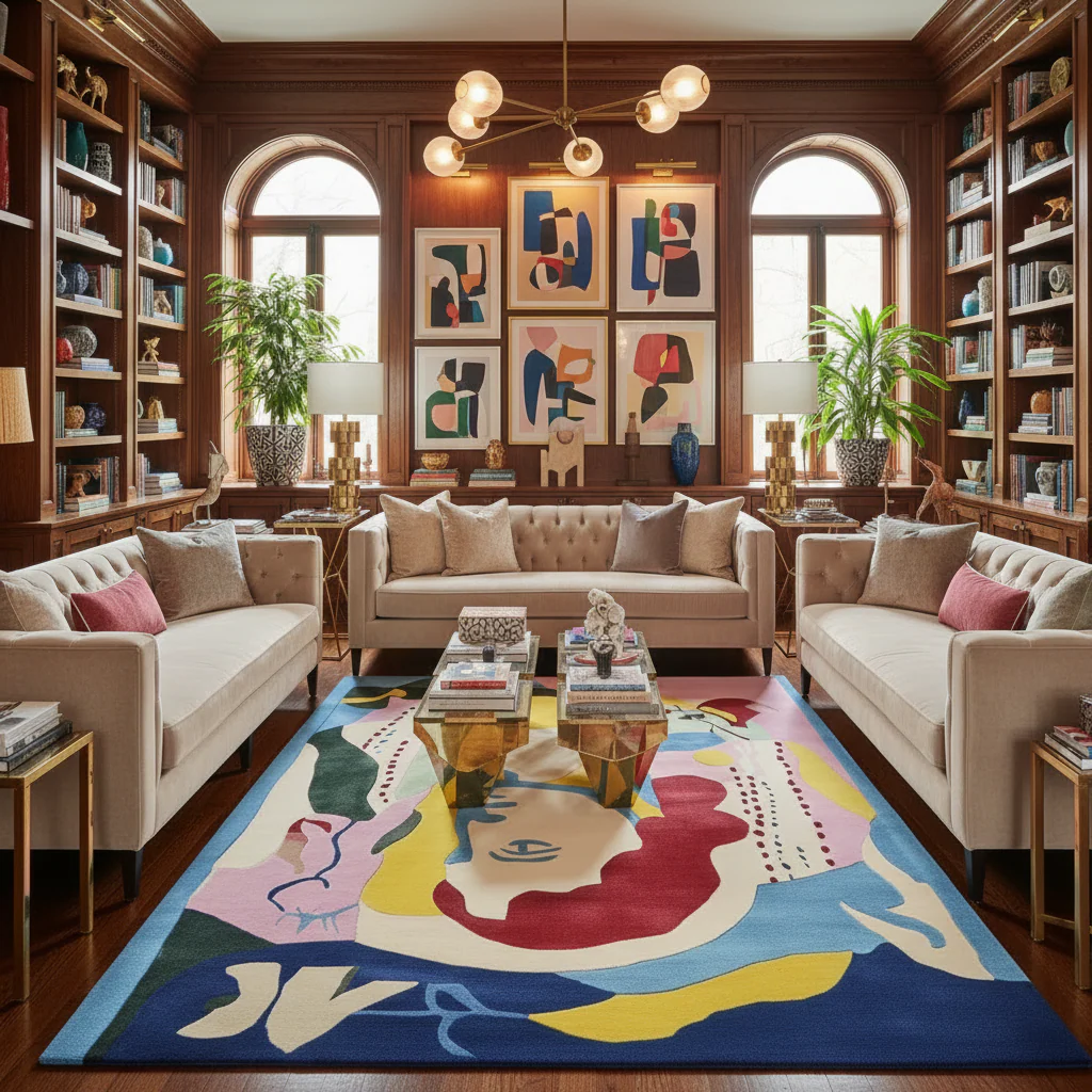 Muse of Petals Hand Tufted Rug - Image 2