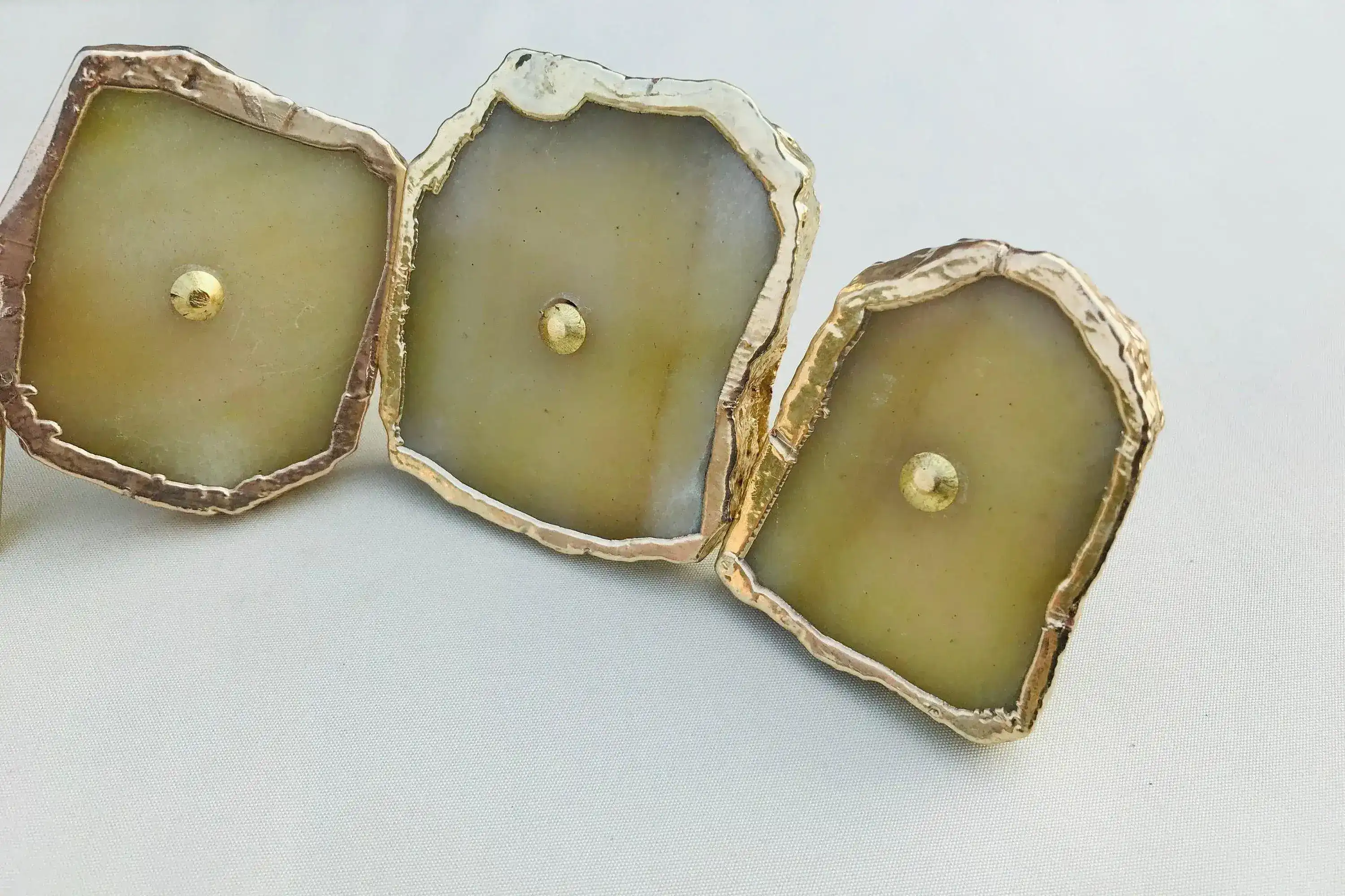 Mustard Agate Cabinet Door Pull Handle - Set of 6 - Image 5