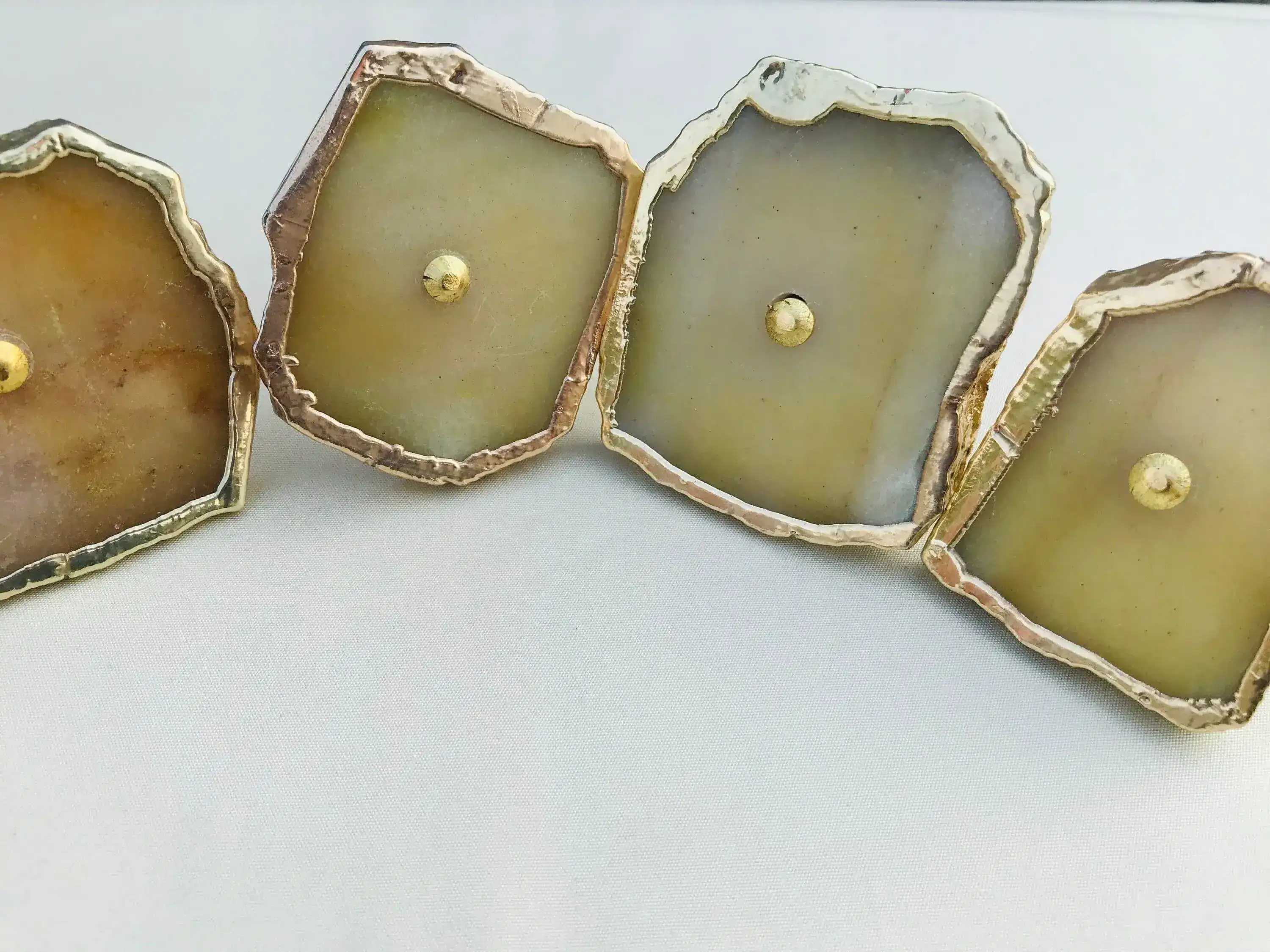 Mustard Agate Cabinet Door Pull Handle - Set of 6 - Image 7