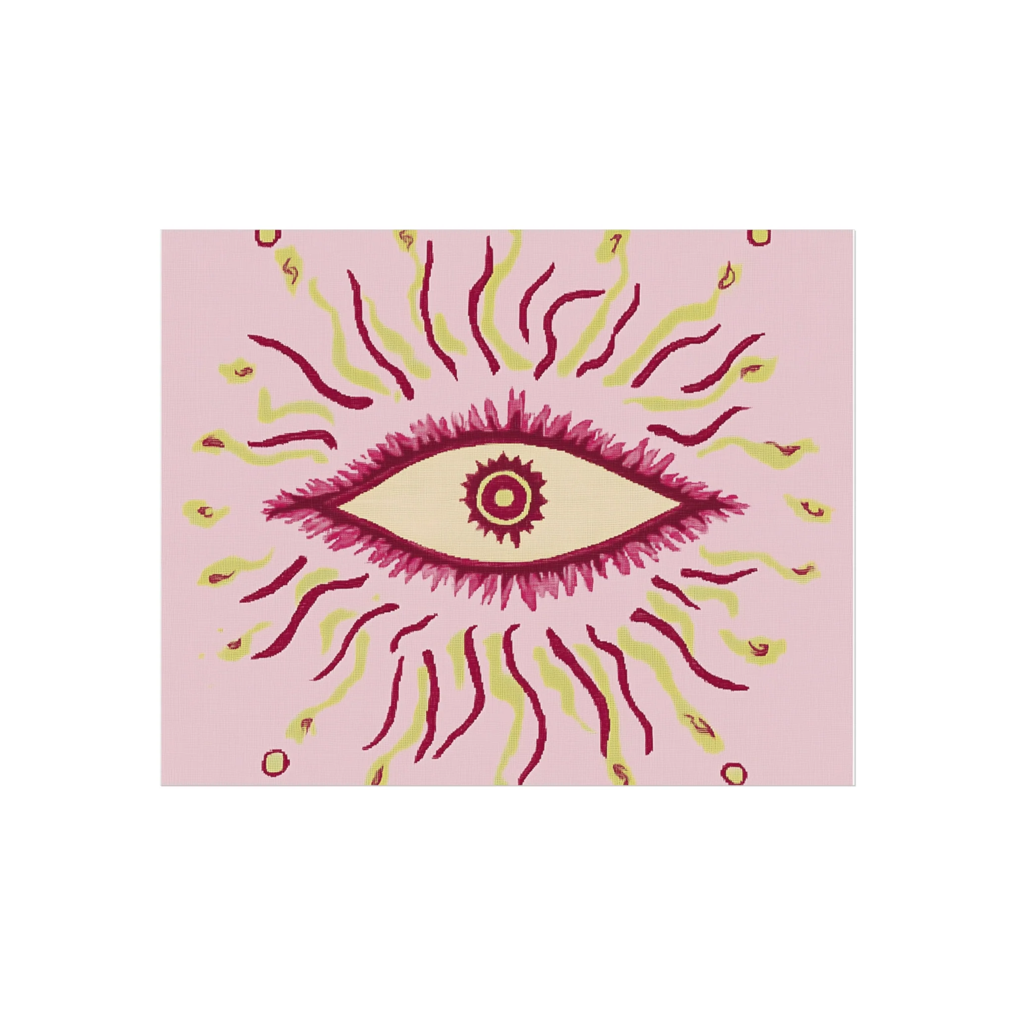 Mystic Eye Radiance Fine Art Poster - Image 2