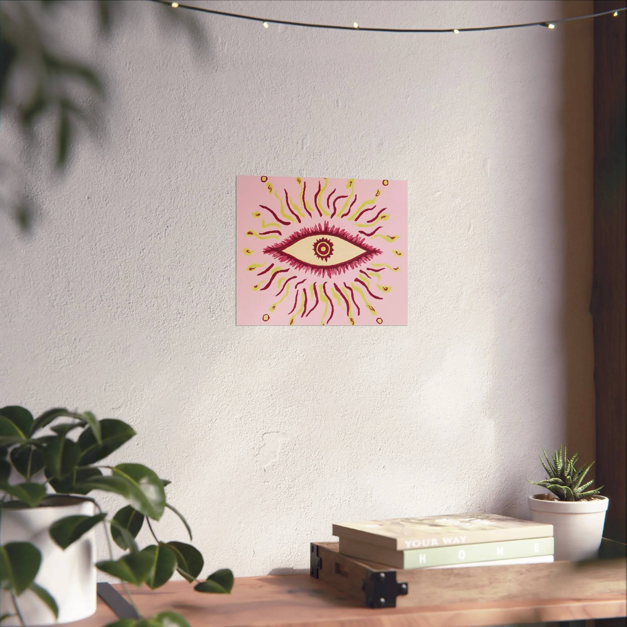 Mystic Eye Radiance Fine Art Poster - Image 22
